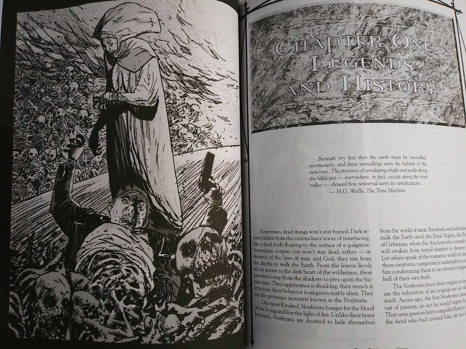 Nosferatu – Revised Edition – Clanbook (Vampire the Masquerade) White Wolf