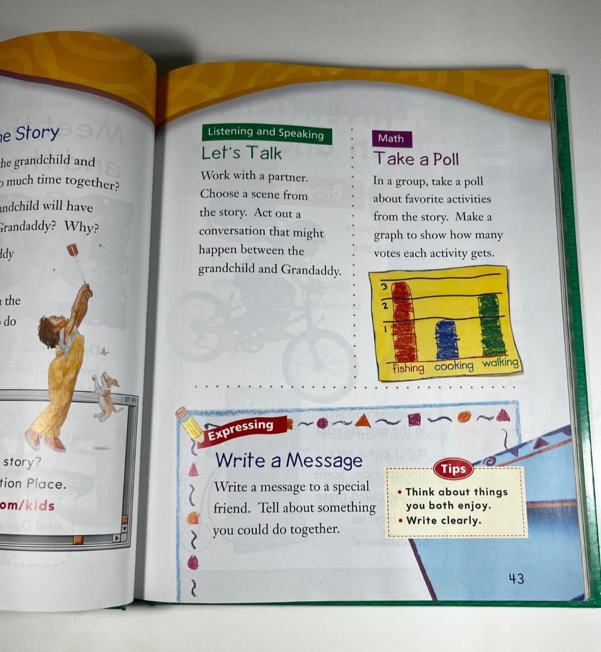 Houghton Mifflin Reading Grade 1.2 Let’s Be Friends 2005 Very Good 0618225692