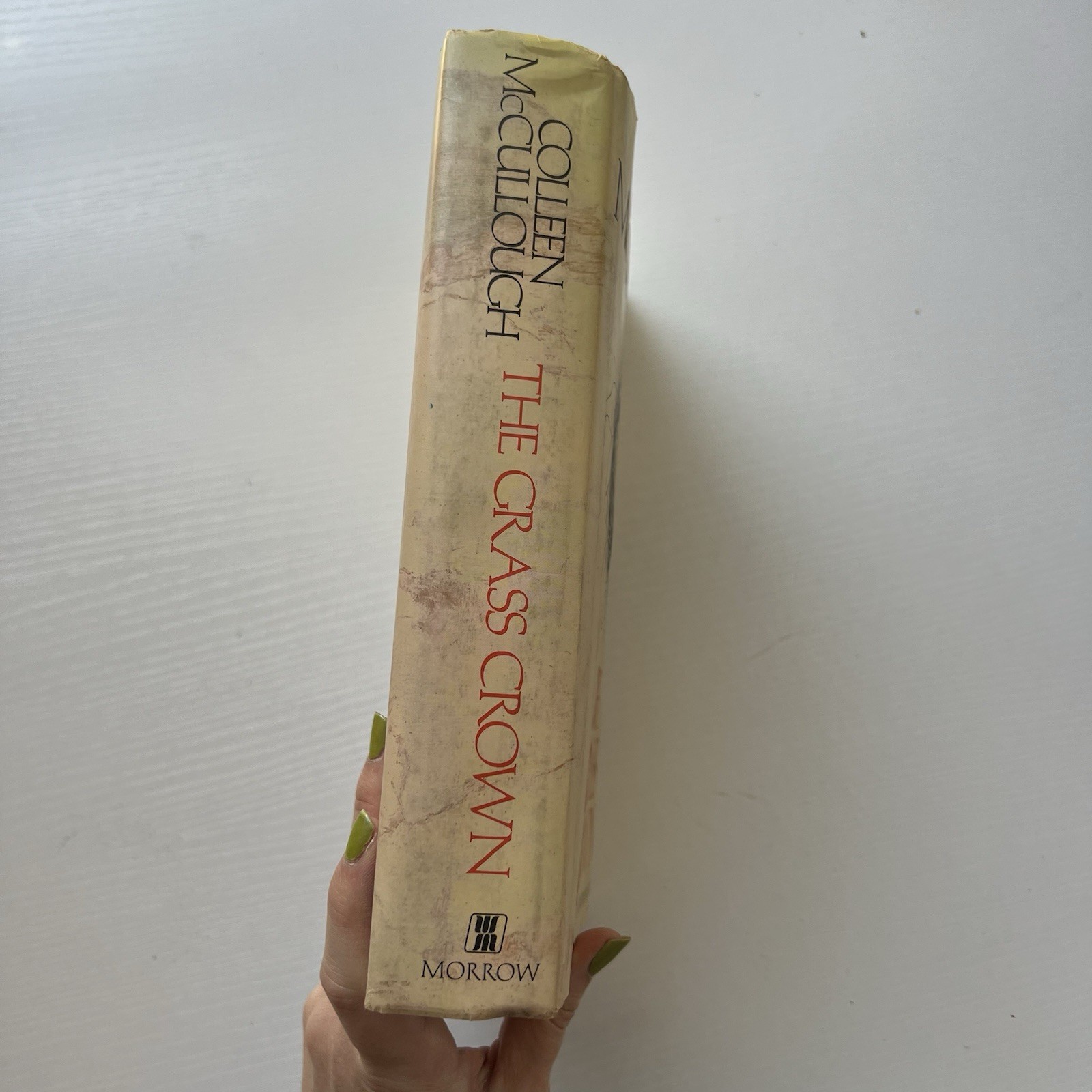 First Edition 1st Printing 1991 The Grass Crown Colleen McCullough Dust Jacket