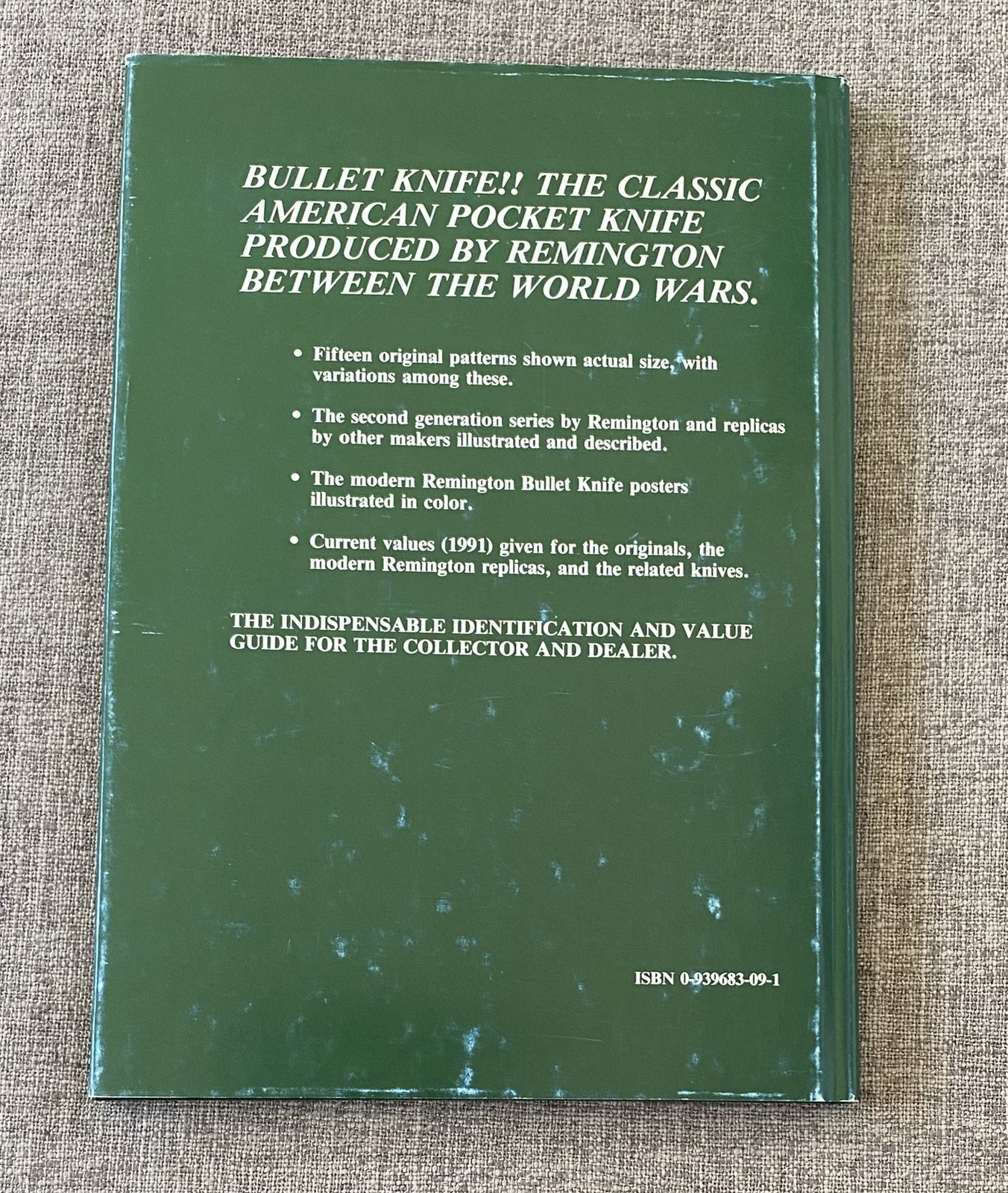 Remington Bullet Knives Signed Mel Brewster 1991 Collectors Book