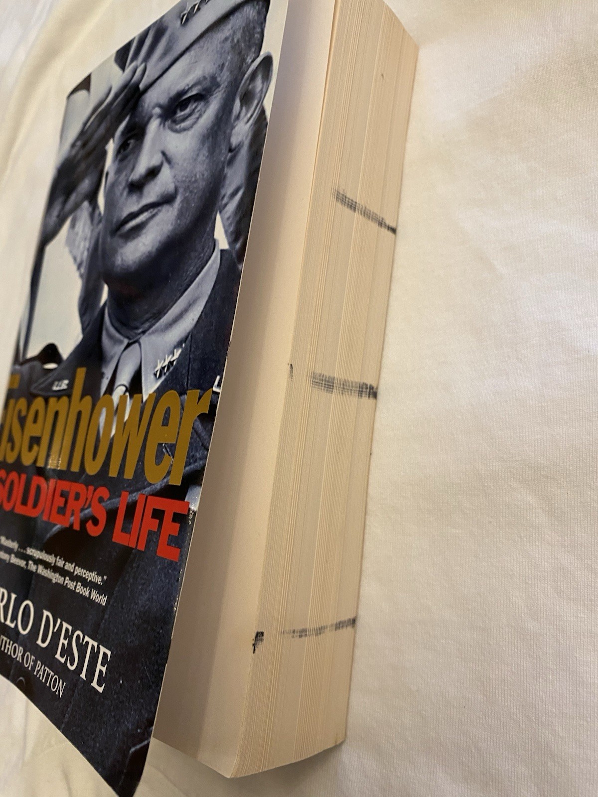 Eisenhower : A Soldier’s Life by Carlo D’Este (2002, Hardcover) 1st Edition