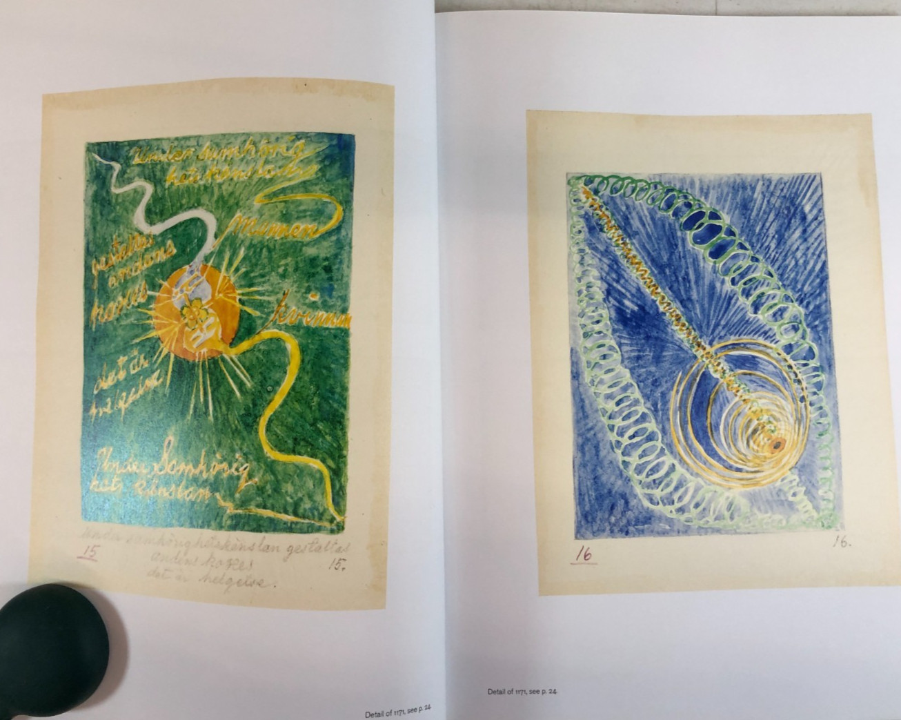 Hilma af Klint, The Blue Book, Almquist, 2020, E-119