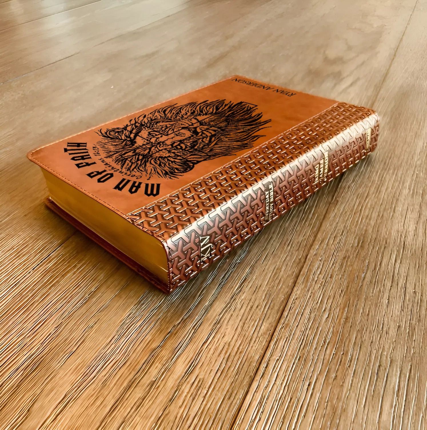 Personalized Bible for Men, KJV Study Bible, Custom Bible for Men Name Engraved