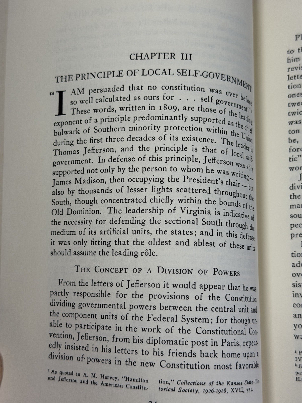 The South as a Conscious Minority 1789-1861 – A Study in Political Thought – HC