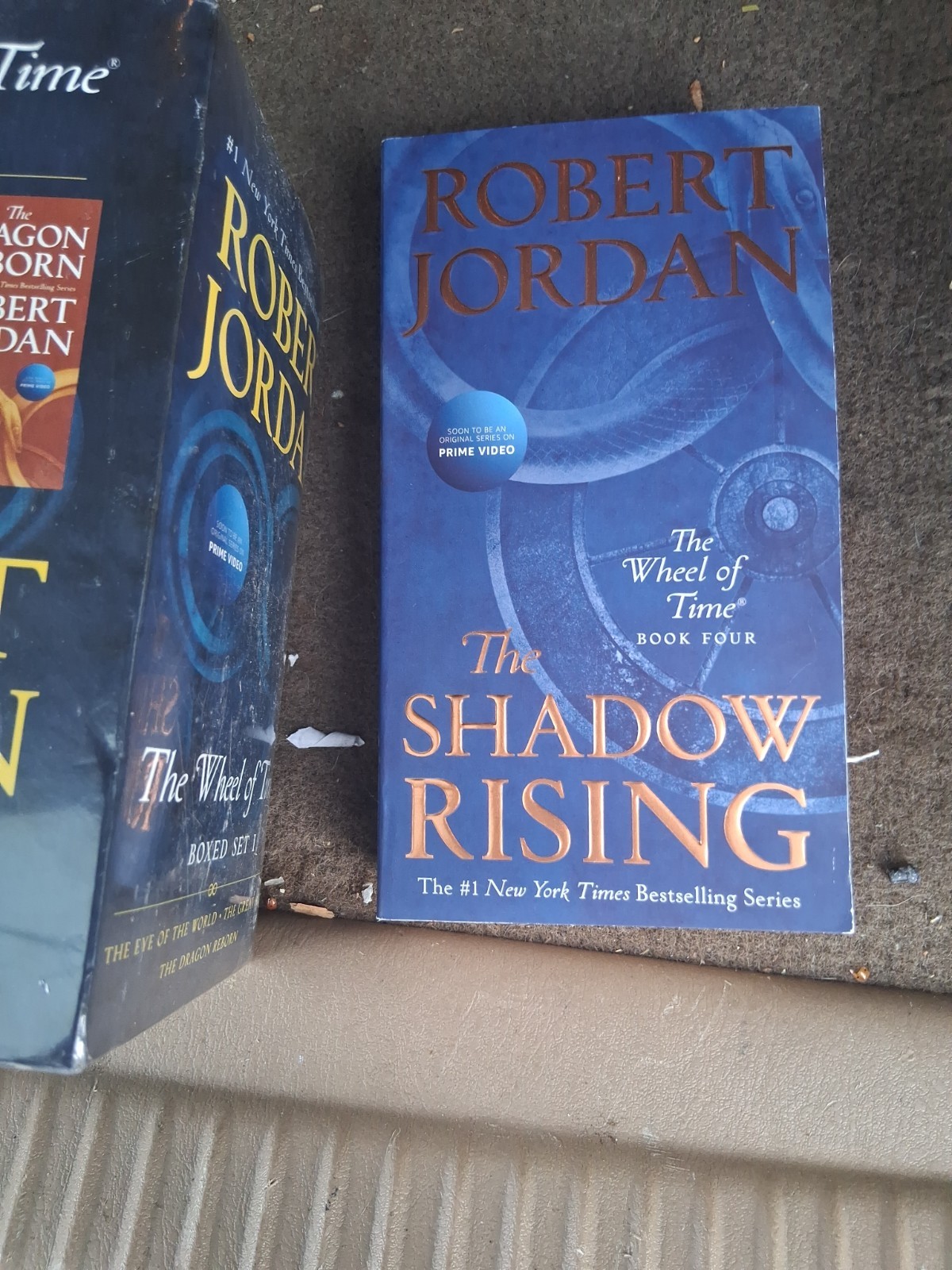 Robert Jordan The Wheel of Time Lot of 4 Books 1-4 Paperback New Boxed Set #1
