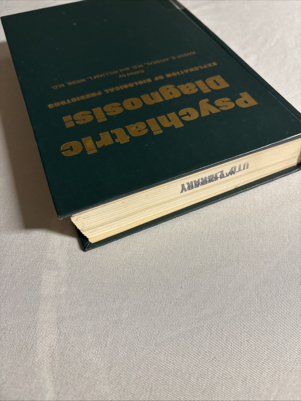 Psychiatric Diagnosis : Exploration of Biological Predictors by Hagop S. Akiskal