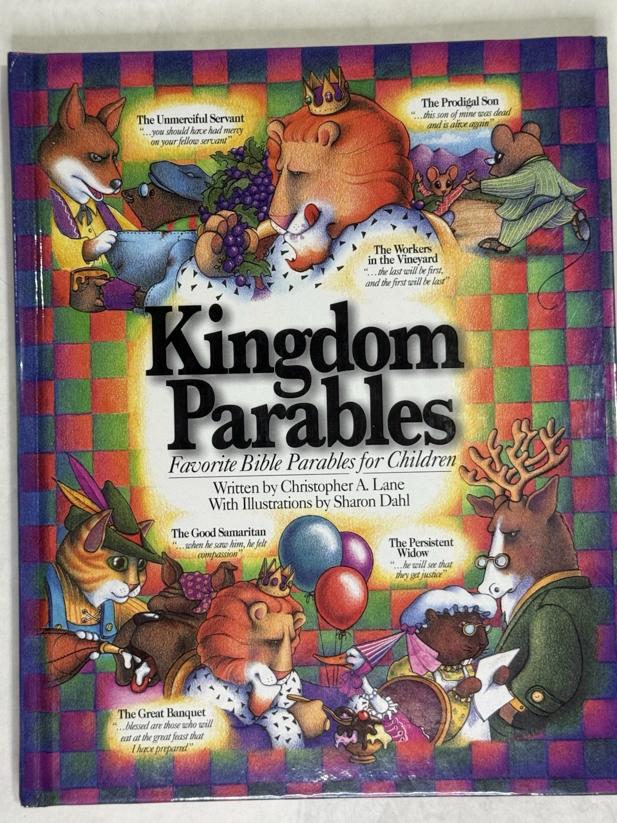 Kingdom Parables: Favorite Bible Parables for Children Hardcover Like New