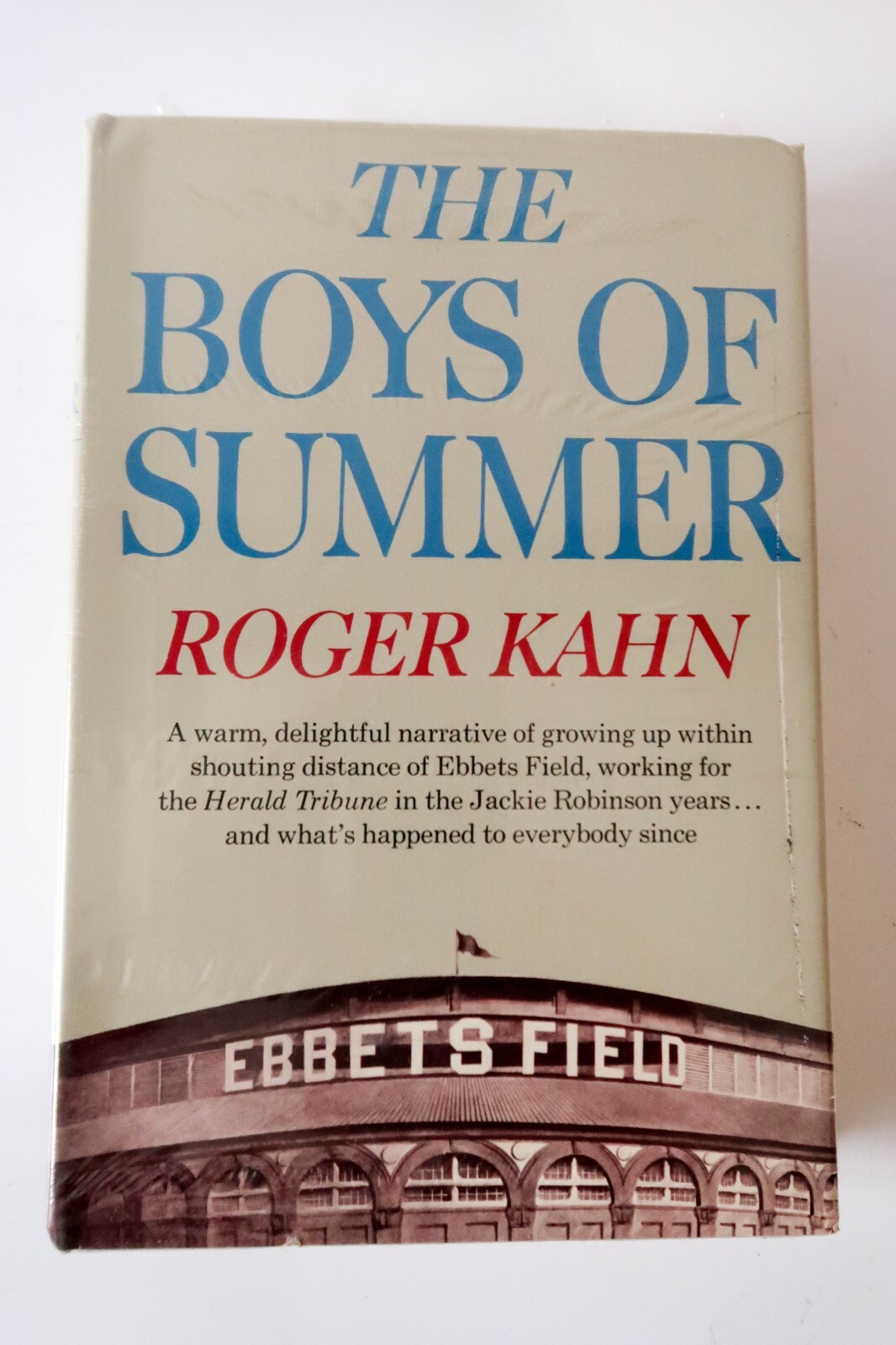 NEW Vintage “ Boys of Summer “ by Roger Kahn Hardcover Book SEALED
