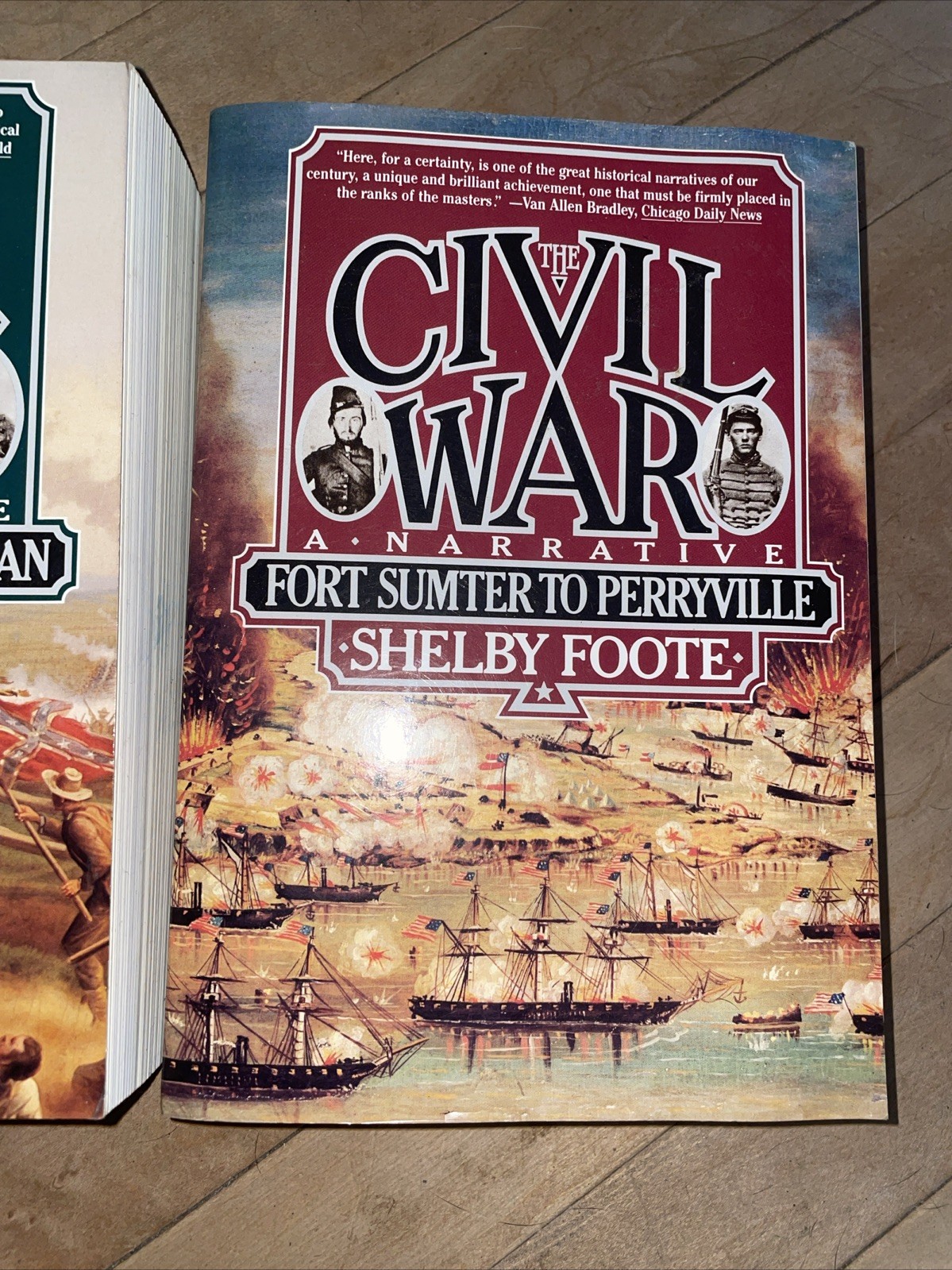 The Civil War : A Narrative – 3 Volume Set by Shelby Foote (Paperback, NO BOX)