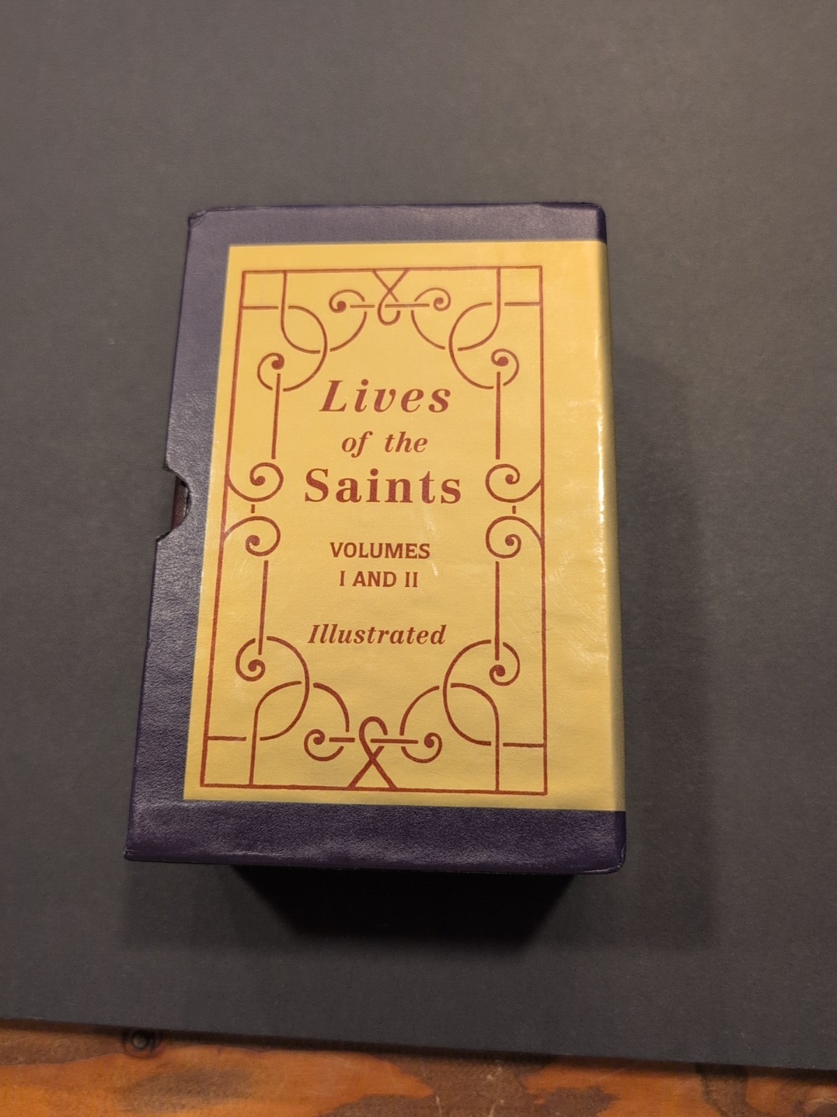Lives of the Saints 2-Volume Set Illustrated Hardcover Catholic Book Publishing