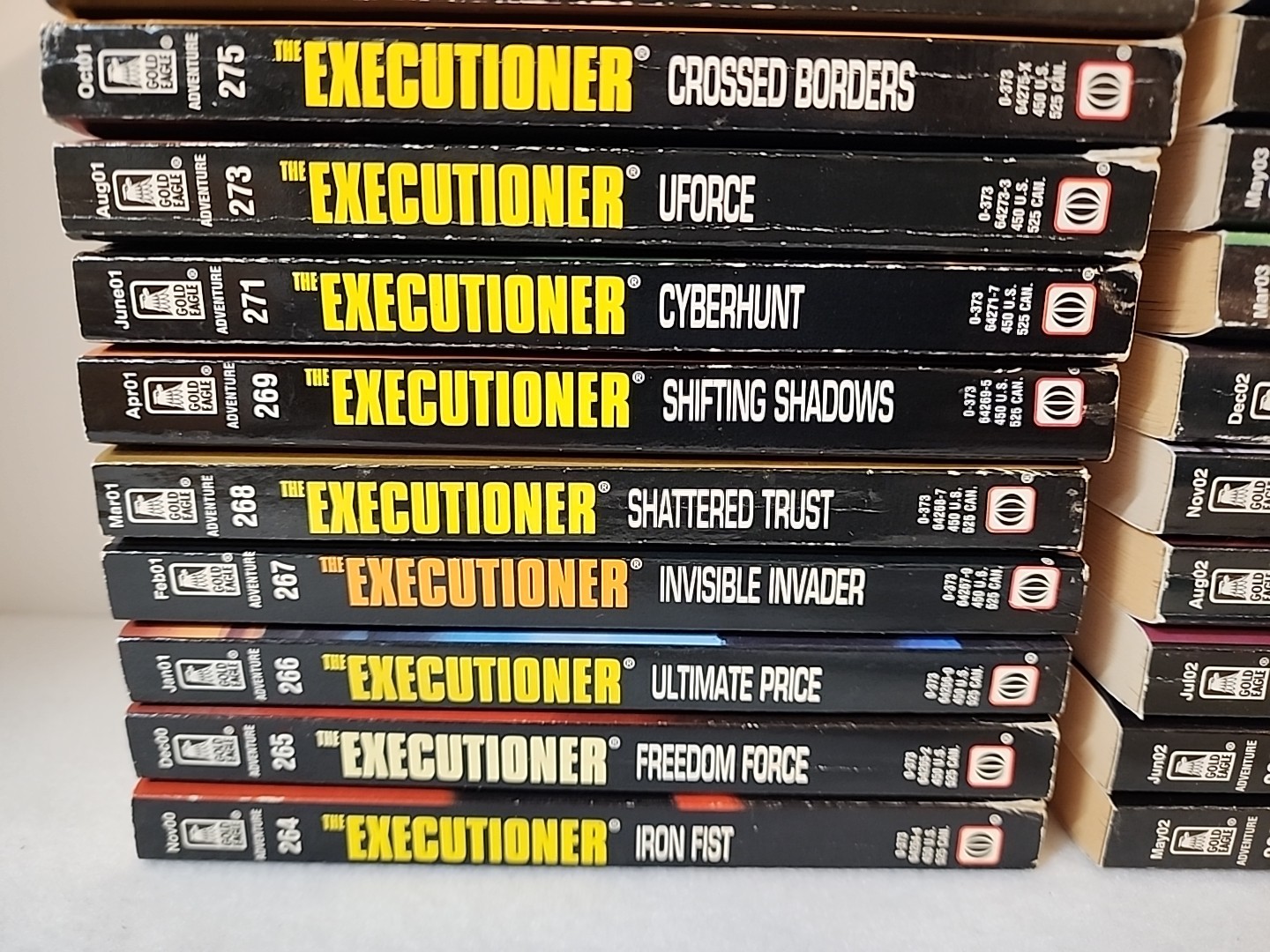 Don Pendleton’s The Executioner Lot of 27 1st Edition Gold Eagle Paperback Books