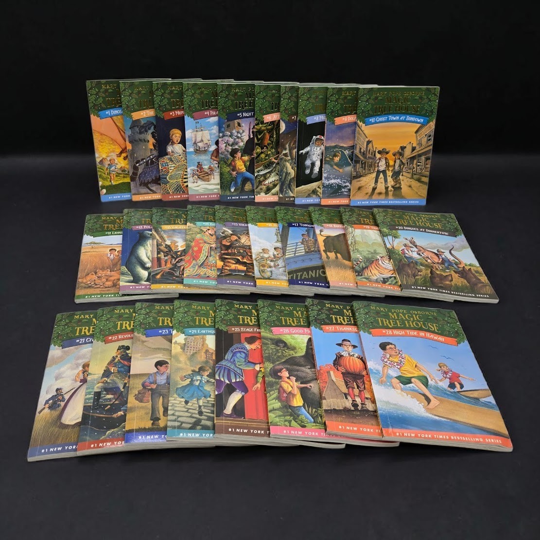 Set 4A: Magic Tree House A Library of Books 1-28 – Mary Pope Osborne Collection