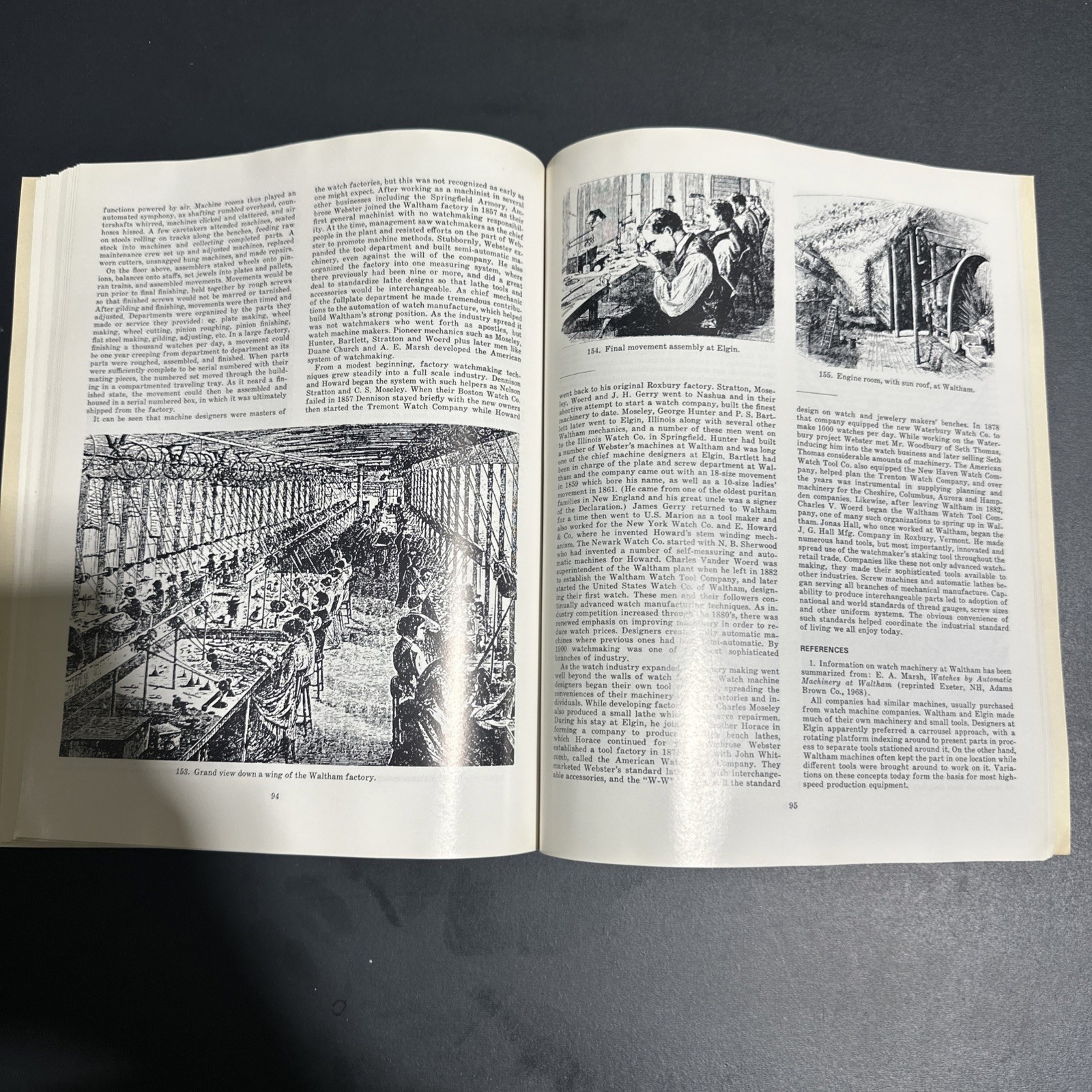 Amerian Watchmaking A Technical History 1850-1930 by Michael C Harrold