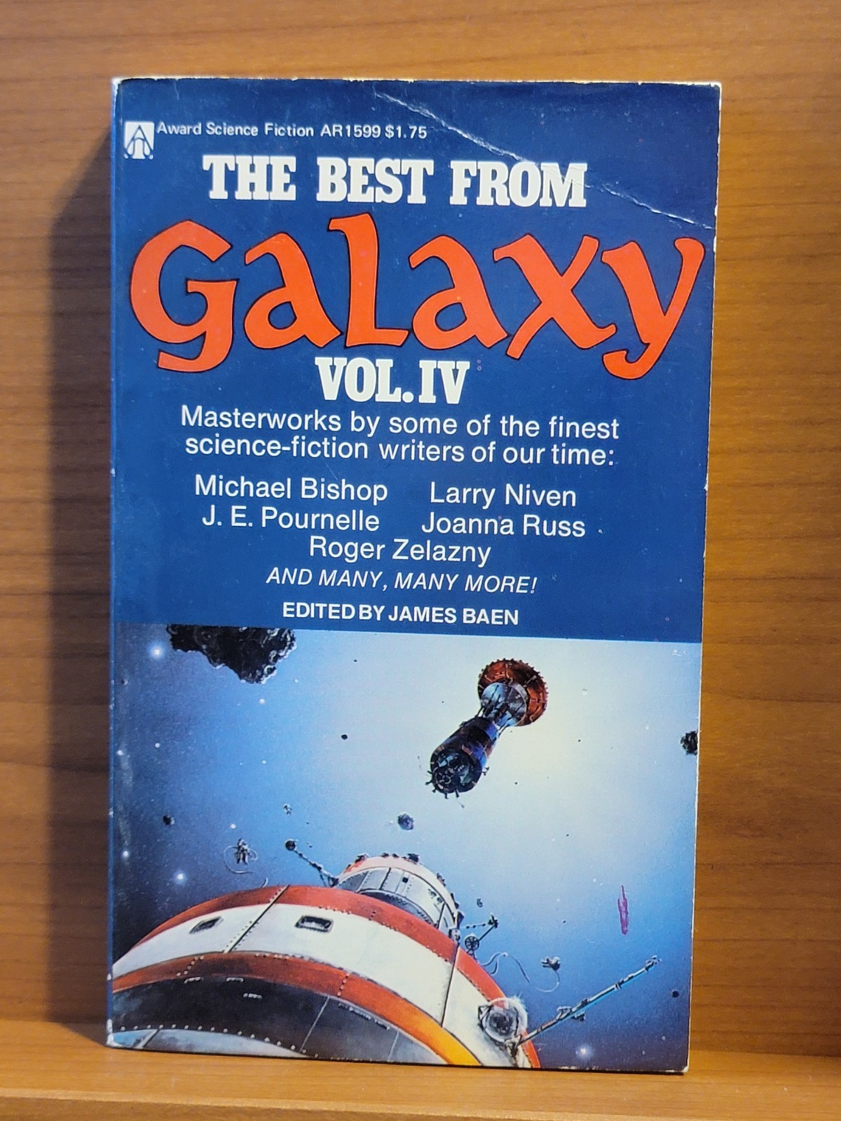 The Best From Galaxy Vol. IV Edited by James Baen Award SF 1976 Unread Copy