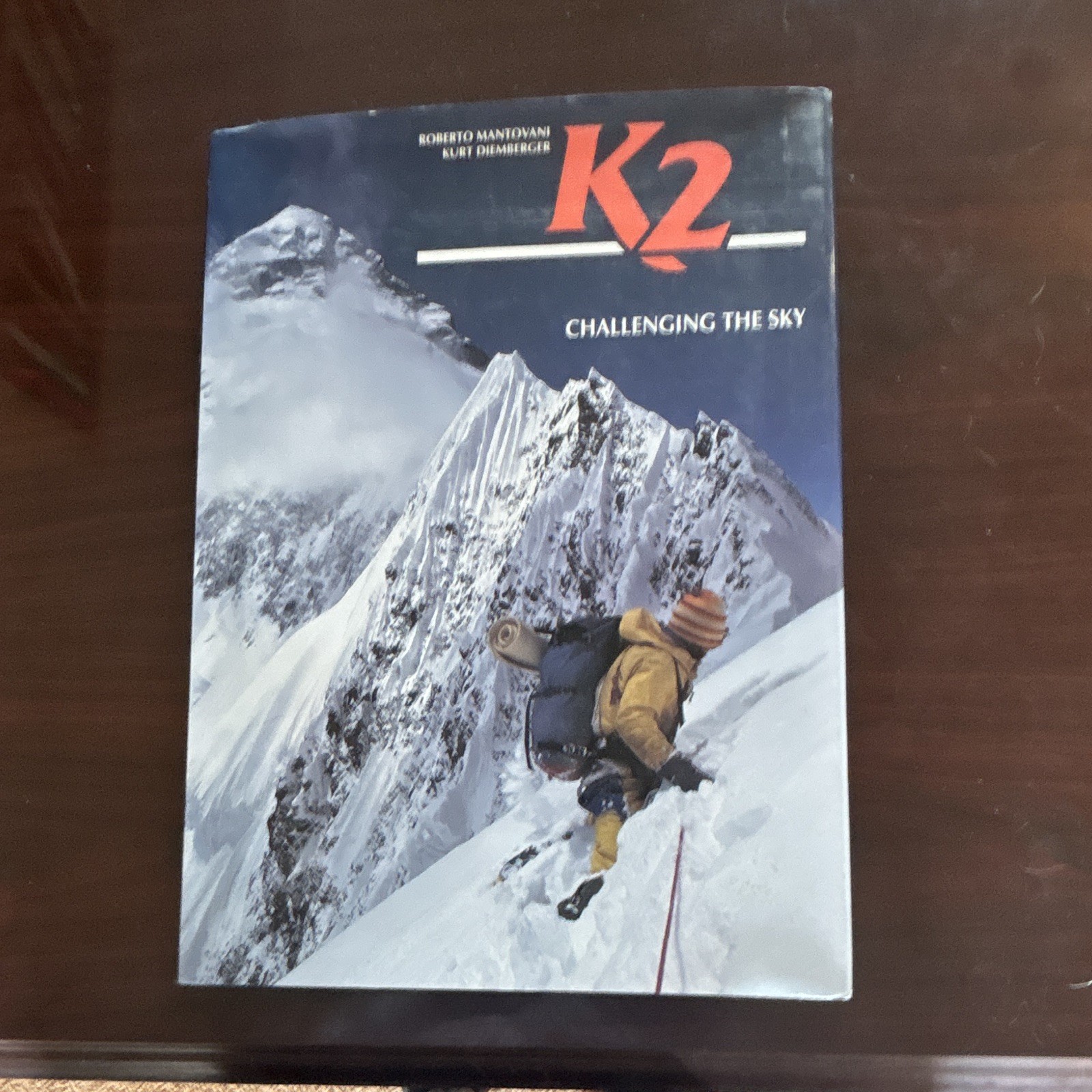 K2: Challenging the Sky Signed Hardcover w/ Dust Jacket Mantovani & Diemberger
