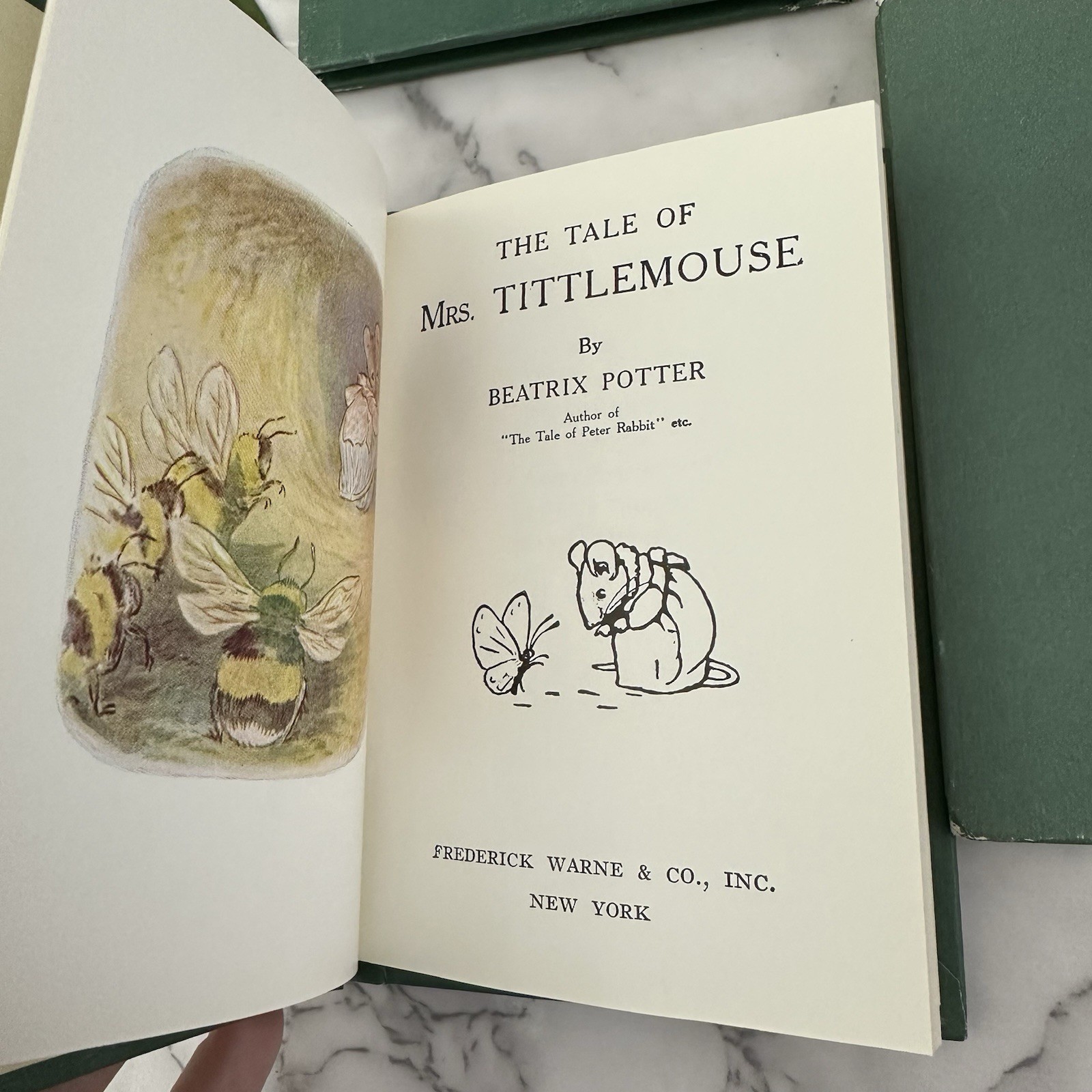 Beatrix Potter Vintage Hardcover Book Lot of 6 F Warne Co Peter Rabbit Classics