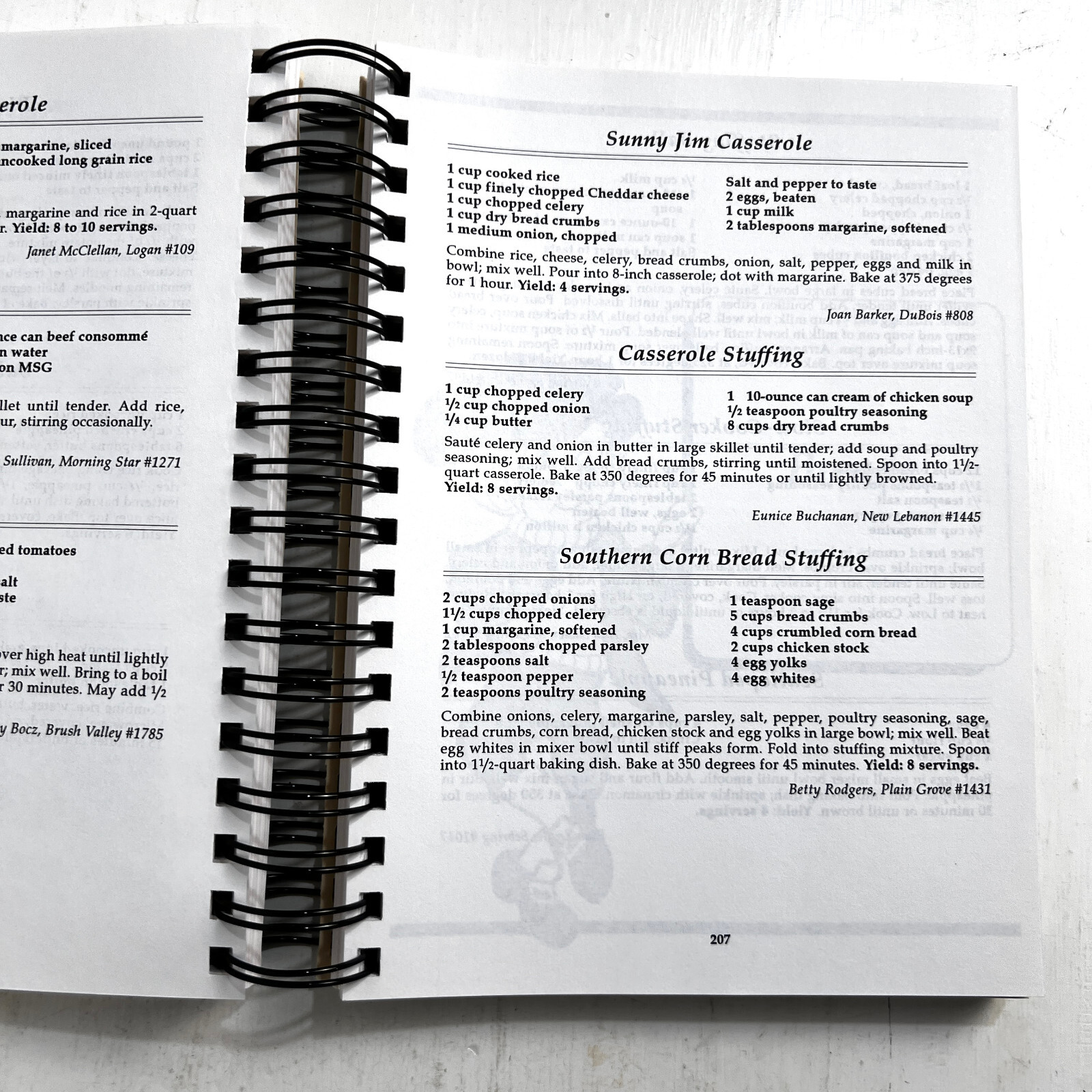 The Pennsylvania State Grange Cookbook 1993 Spiral Bound 432 Pages