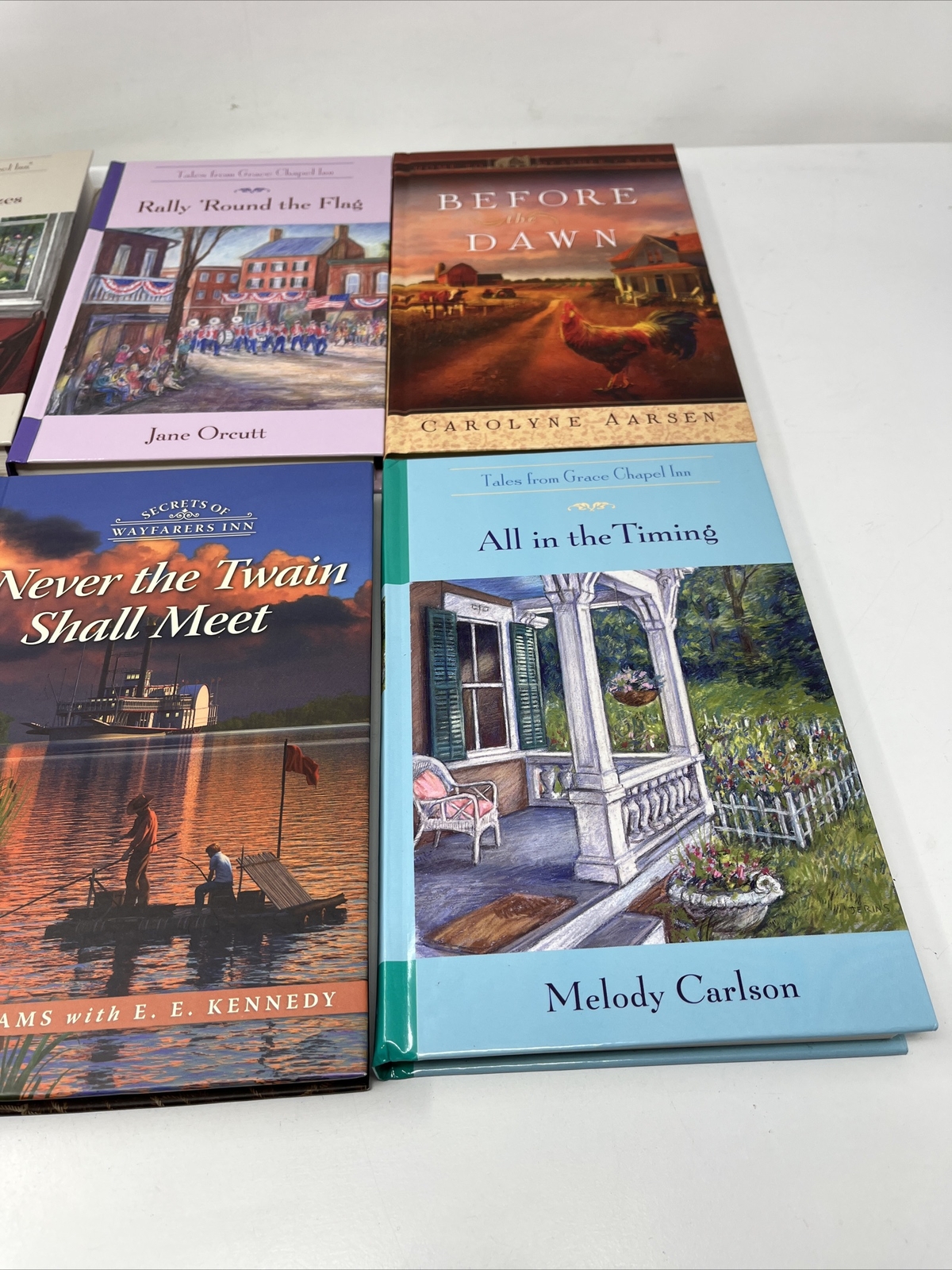 Lot Of 6 Guideposts – Tales From Grace Chapel Inn hardcover books