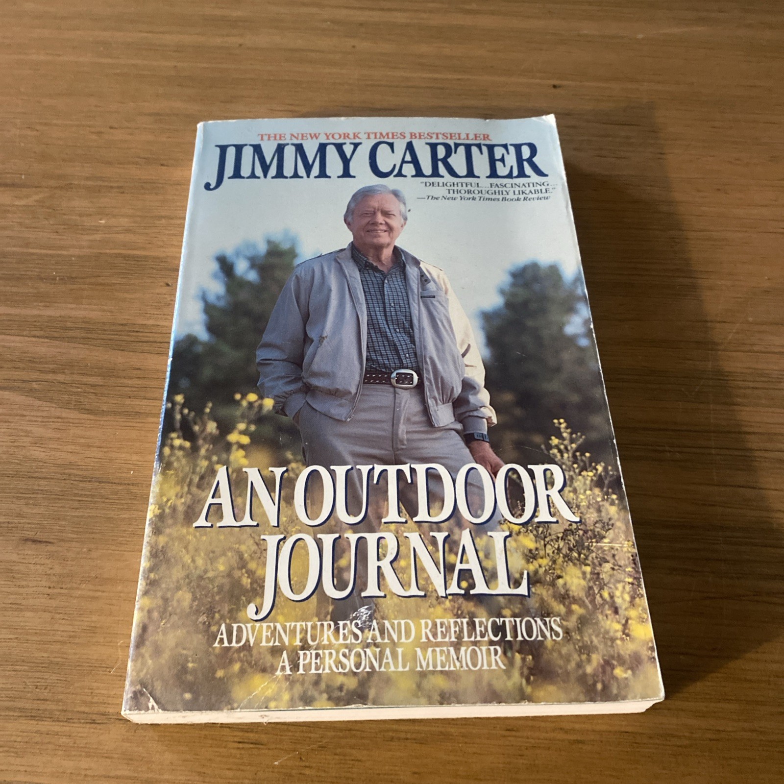 An Outdoor Journal By Jimmy Carter SIGNED