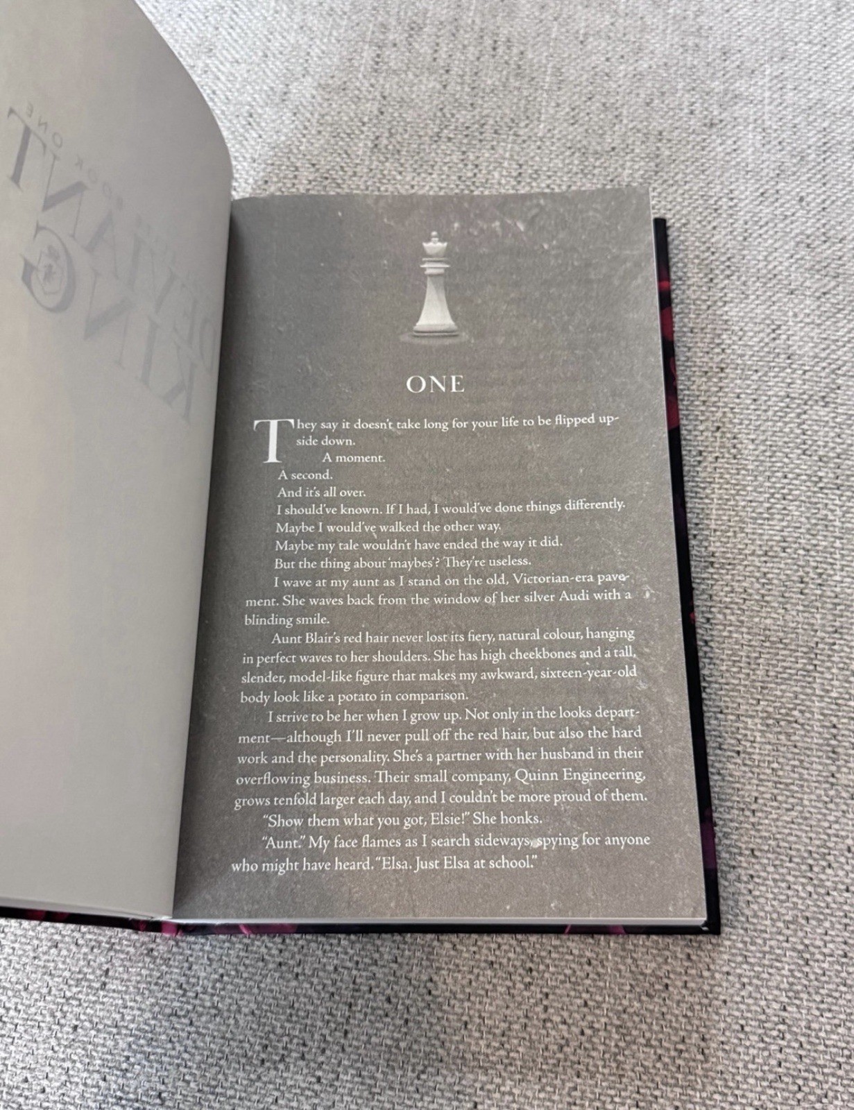 Deviant King Rina Kent Discreet Hardcover Royal Elite Series Out Of Print Signed