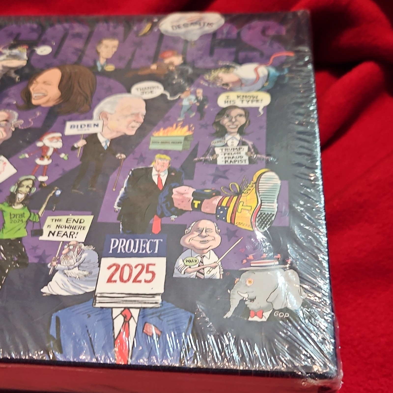 Smercomics 2024 Political Jigsaw Puzzle 100-249 Pieces Cardboard Multicolor