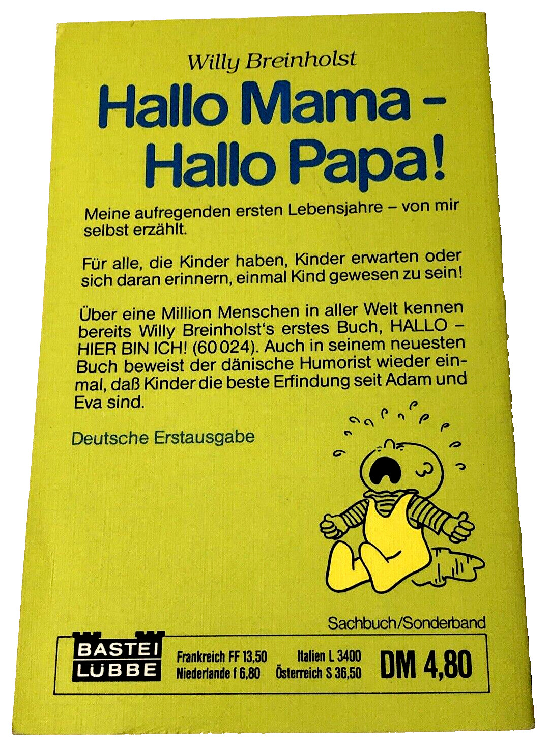 Hallo Mama Hallo Papa Paperback German Edition Willy Breinholst Vintage Nov 1981