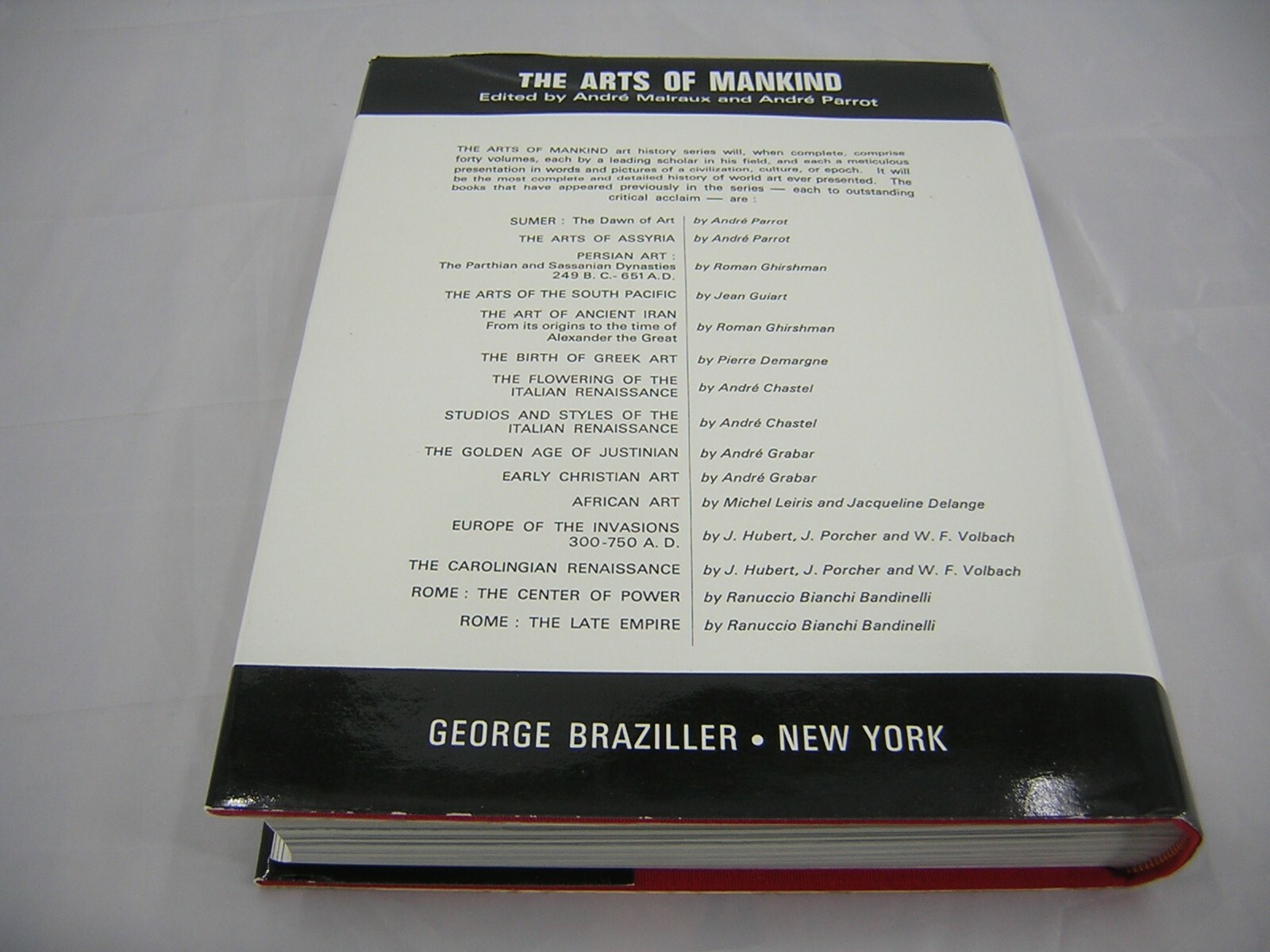 Archaic Greek Art 620-480BC by Jean Charbonneaux (hardcover, 1971)