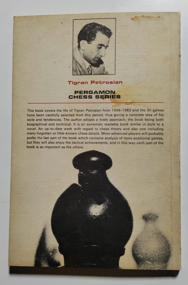 Count de Galway – TIGRAN PETROSIAN – WORLD CHAMPION – 1st Ed. – London, 1965