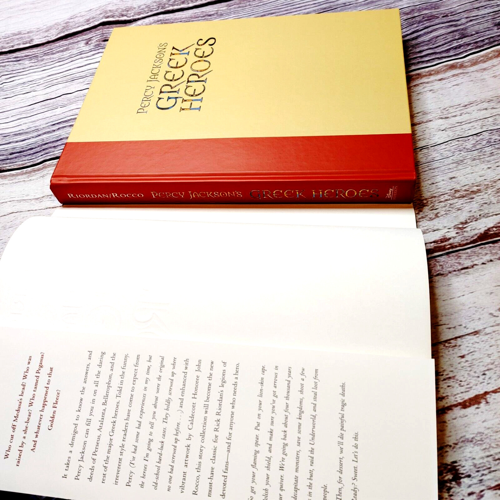 Percy Jackson’s Greek Heroes by Rick Riordan 2015 Hardcover 1st Ed/Exclusive.
