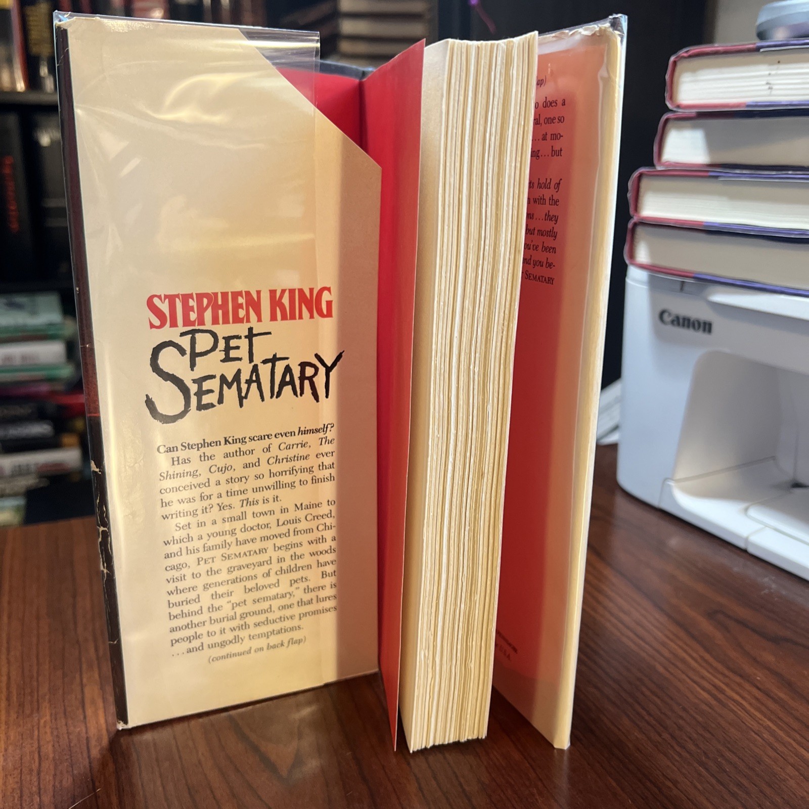 „Pet Sematary“ ~ Stephen King: Y38 TRUE First Edition 1st Printing