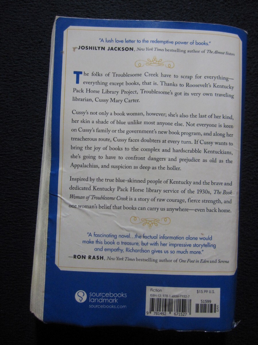 The Book Woman of Troublesome Creek [Paperback] Kim Michele Richardson