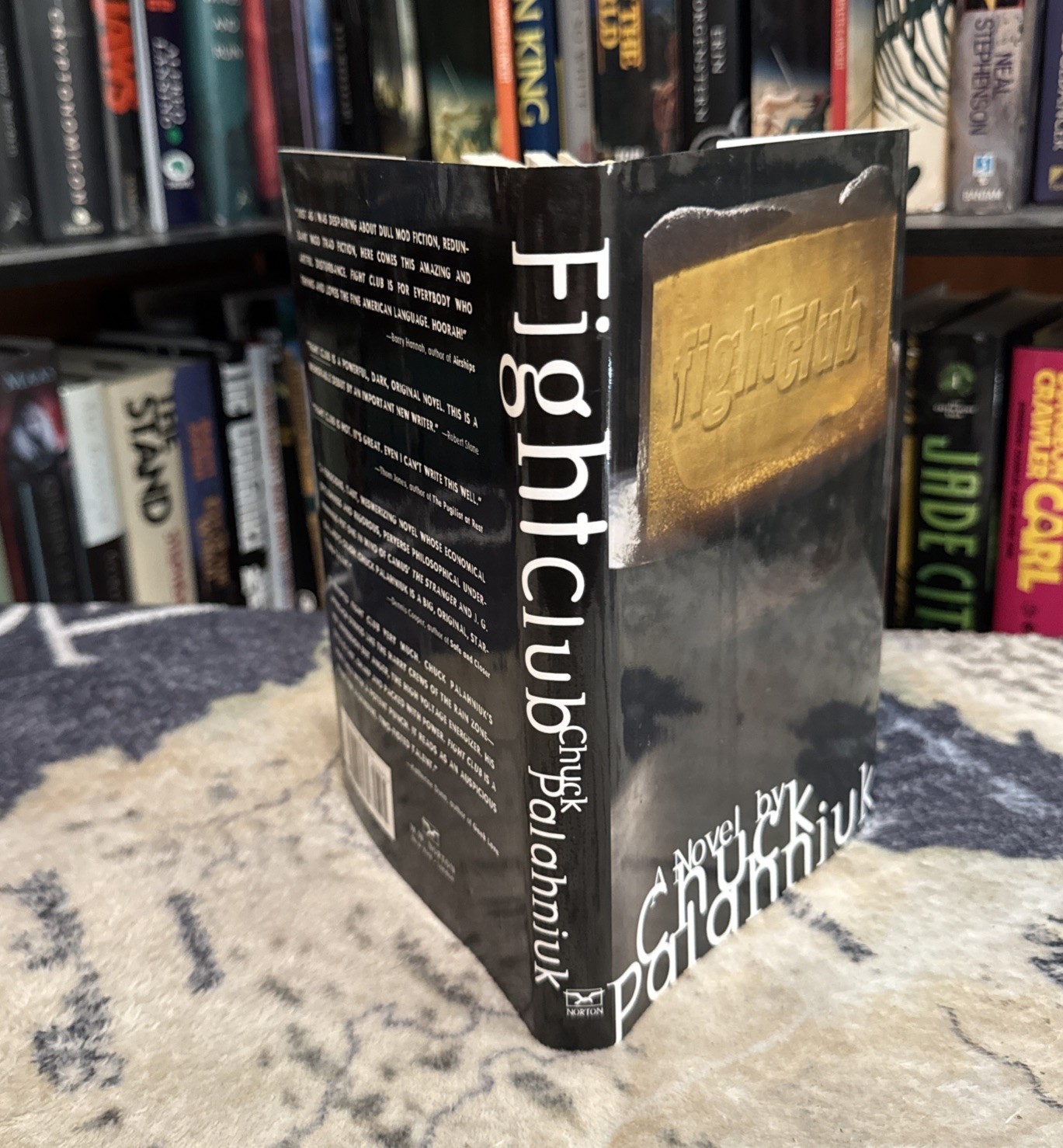 Fight Club – Chuck Palahniuk (1996 Hardcover) First Edition/Late Print, VG