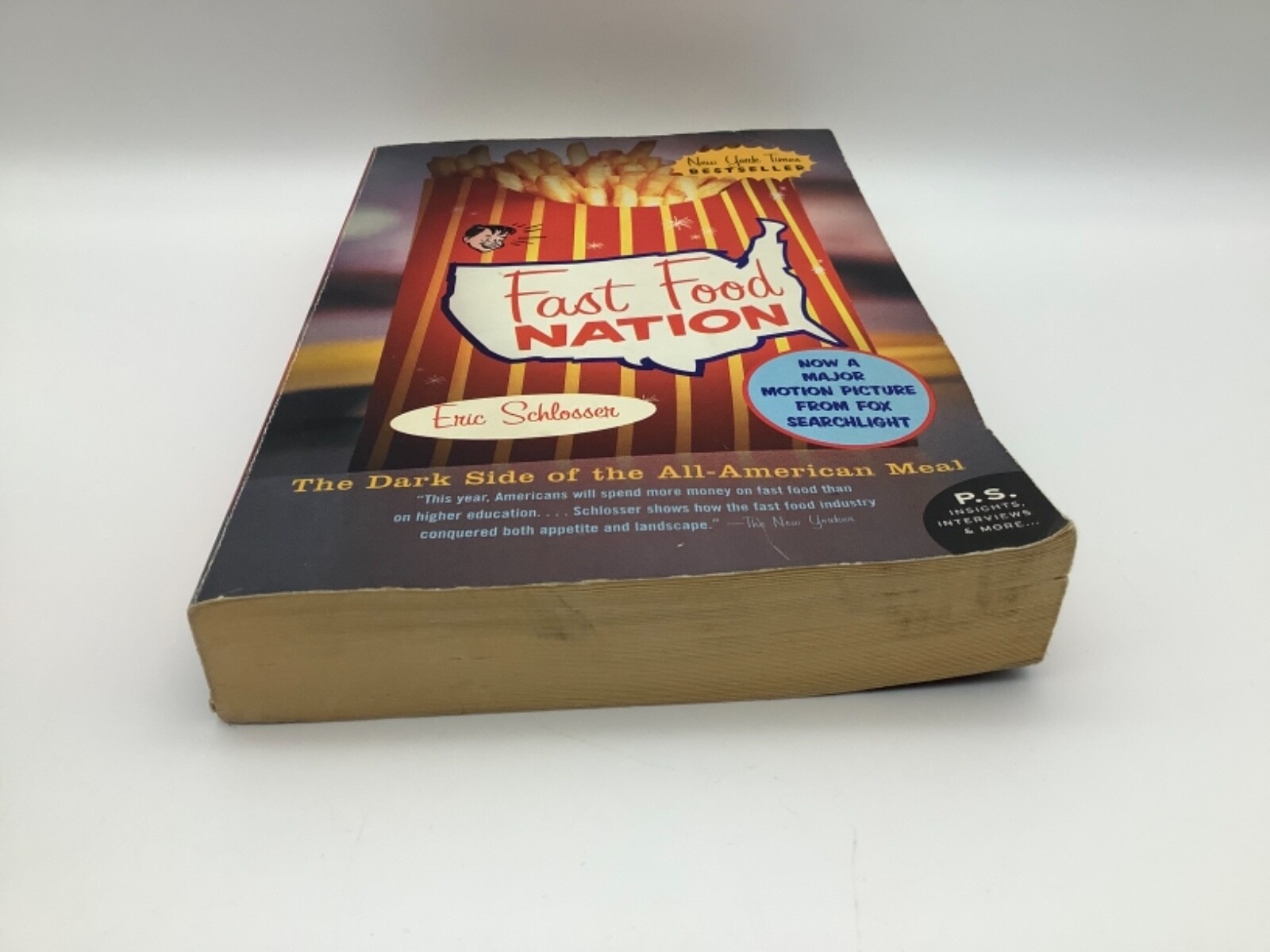 Fast Food Nation By Eric Schlosser, ISBN 0-06-083858-2, 2005-383 Pages