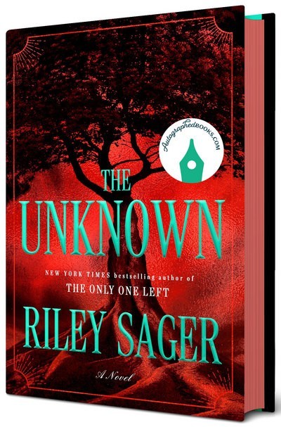 AUTOGRAPHED SIGNED The Unknown Hardcover by Riley Sager