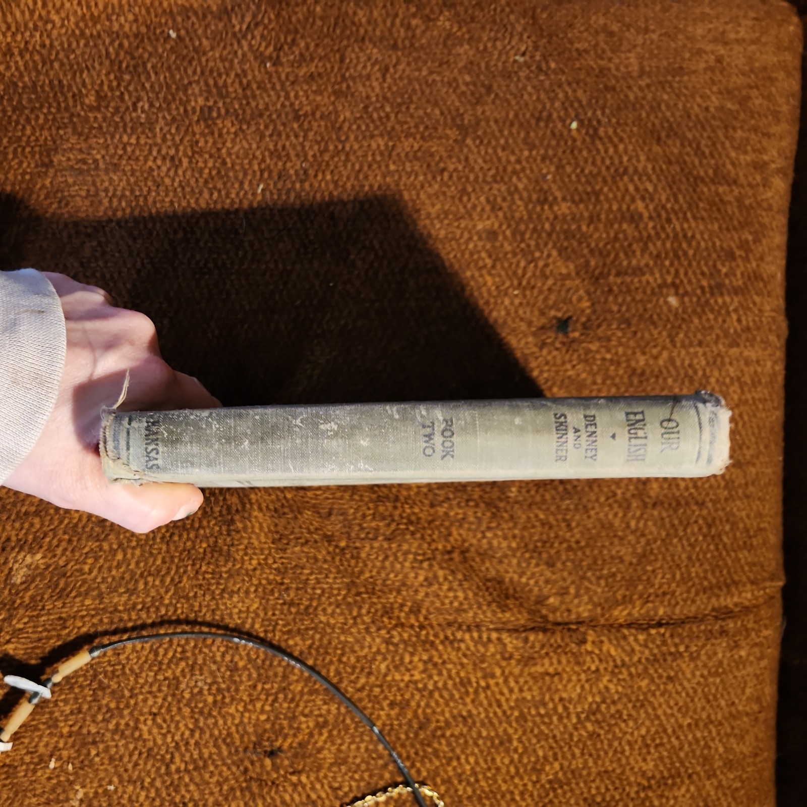 1910’s English Lessons Antique Textbook 1914 Kansas