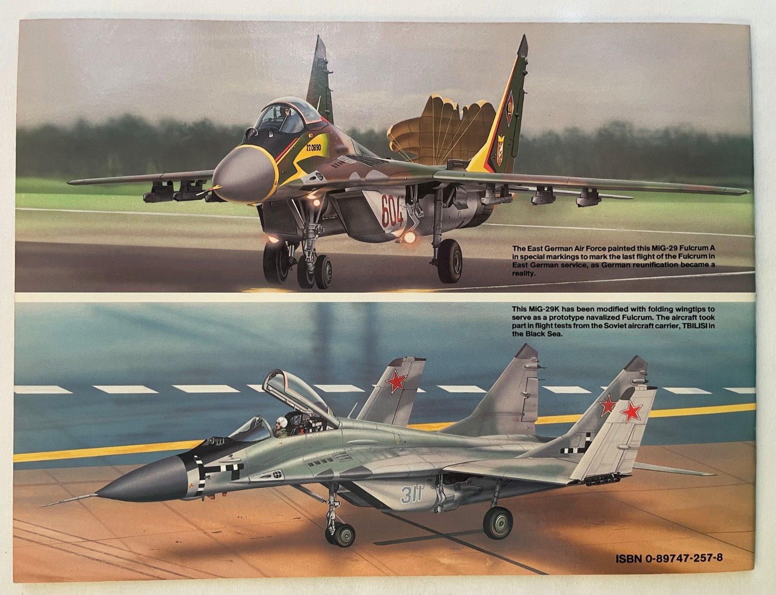 MiG-29 Fulcrum in action Squadron Signal Aircraft No. 112 Aviation Book