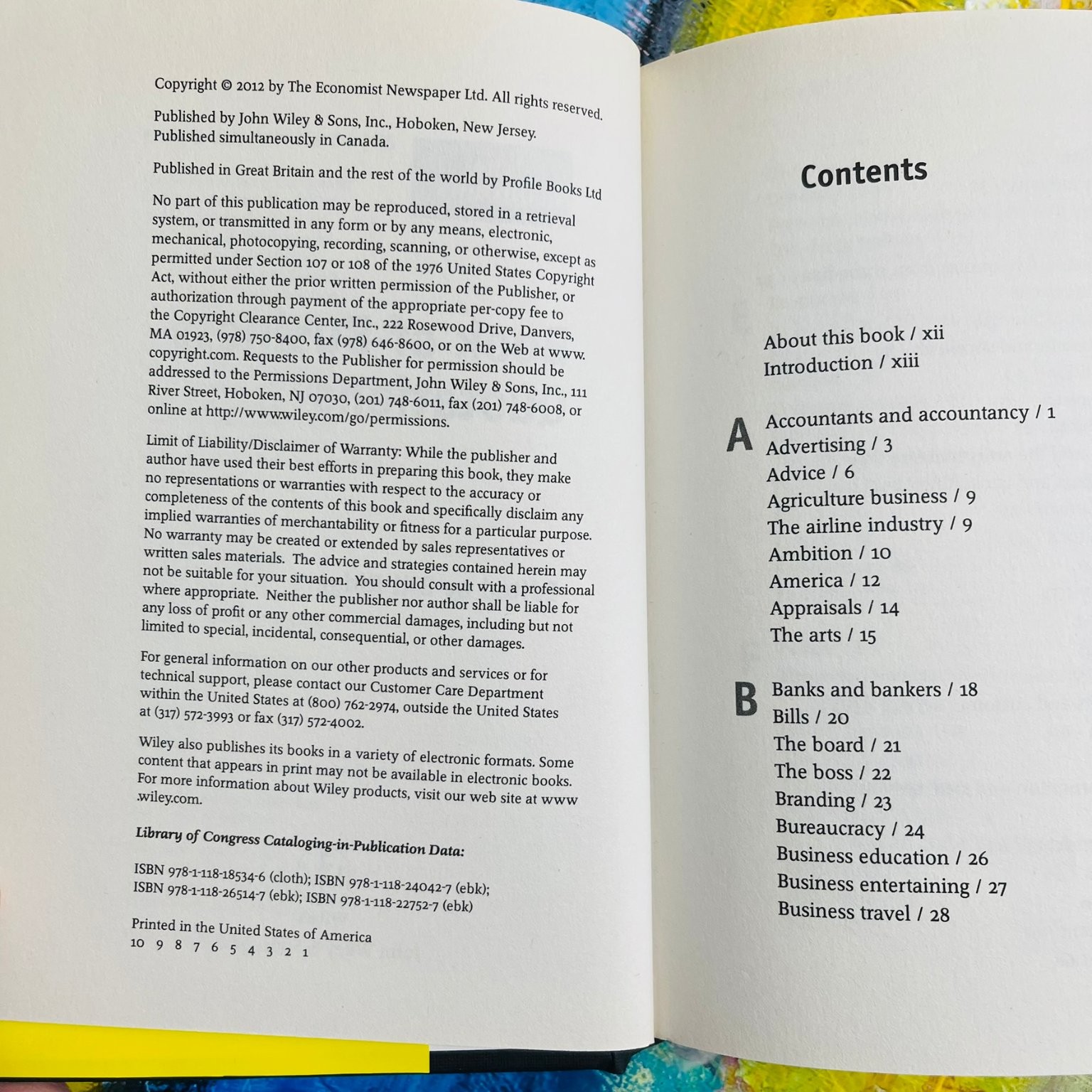 Book of Business Quotations Bill Ridgers 2012 Business Wisdom Wiley