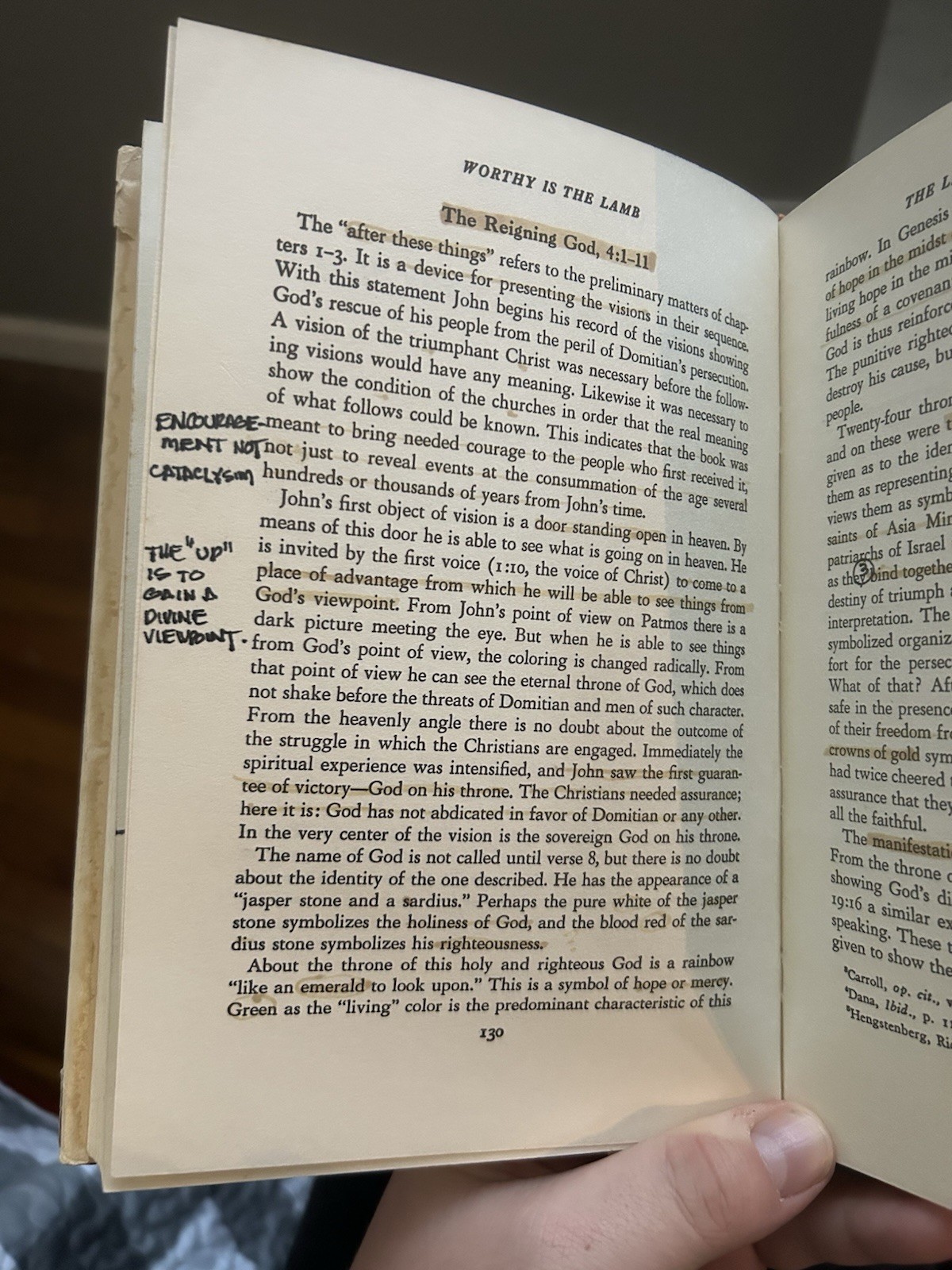 Worthy Is the Lamb by Ray Summers (1951, Hardcover) Revelation Commentary