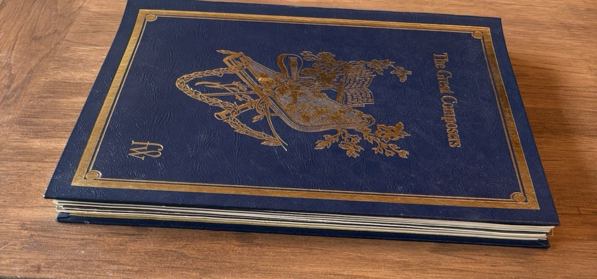 Funk & Wagnalls „The Great Composers“ Family Library of Great Composers Binder