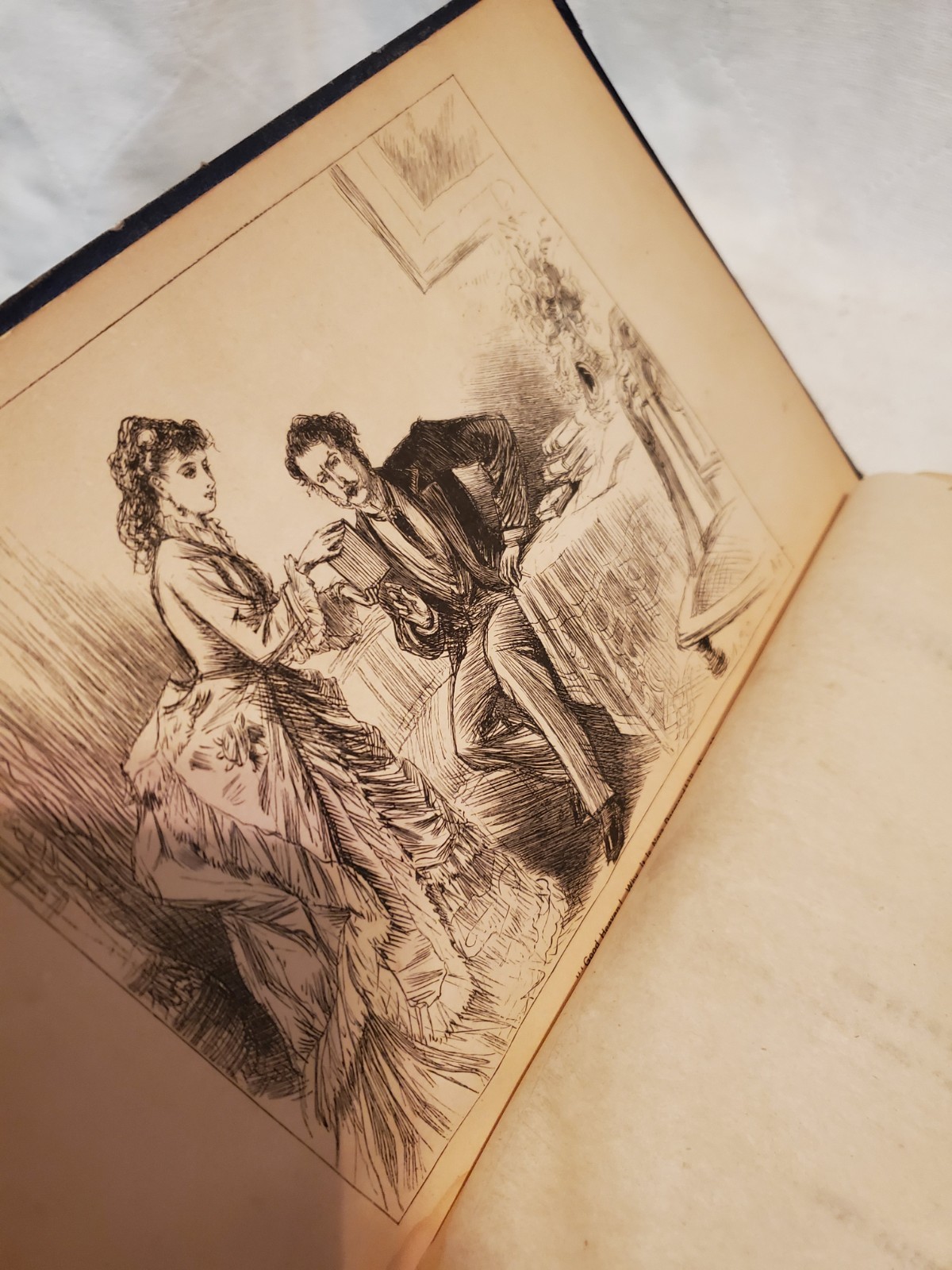 A Daughter of Bohemia Christian Reid 1874 A Novel Illustrated D. Appleton And Co