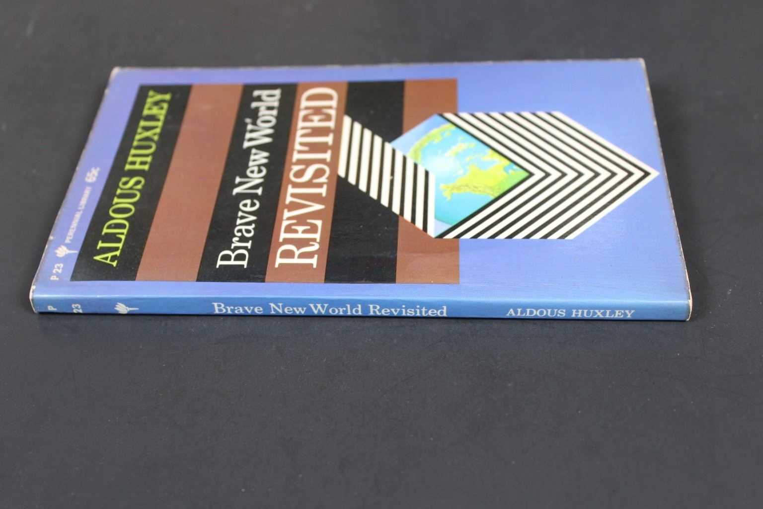 Brave New World Revisited Aldous Huxley 1965 First Perennial Library Harper PB