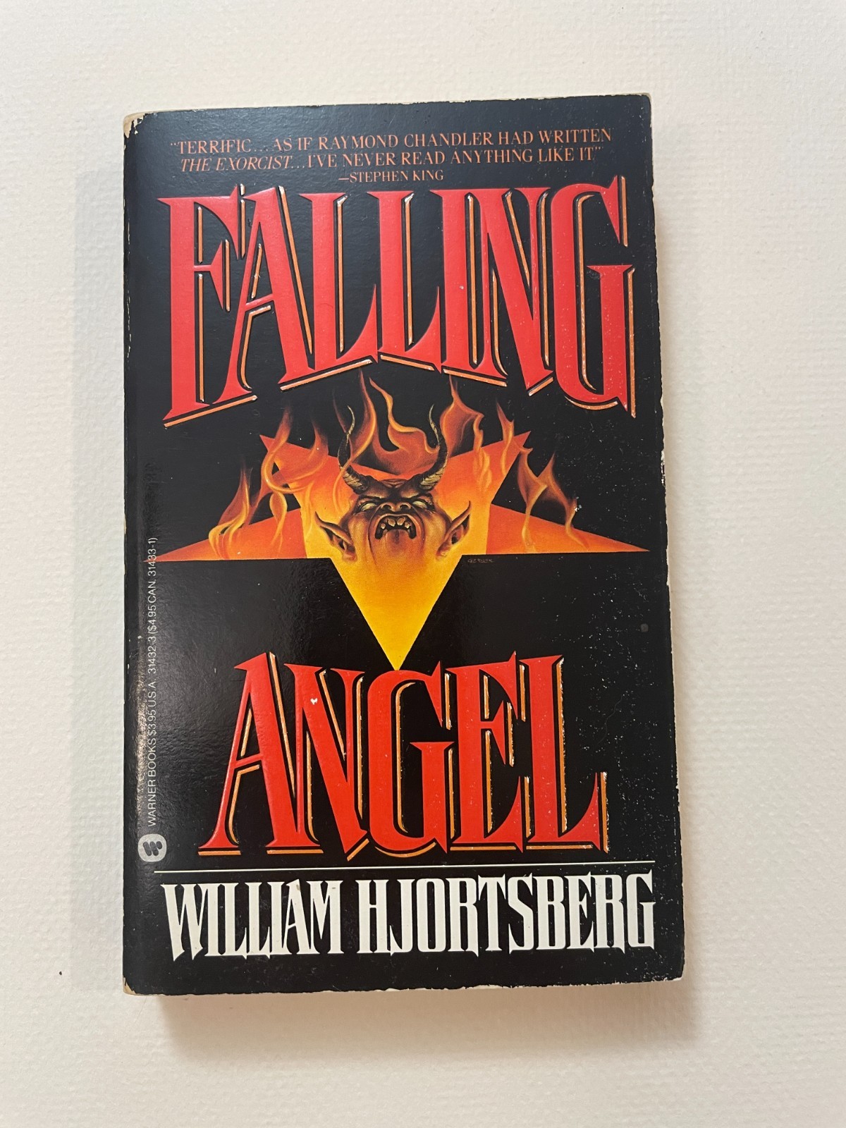 Falling Angel by William Hjortsberg (Warner, 1986) 1st Edition Paperback