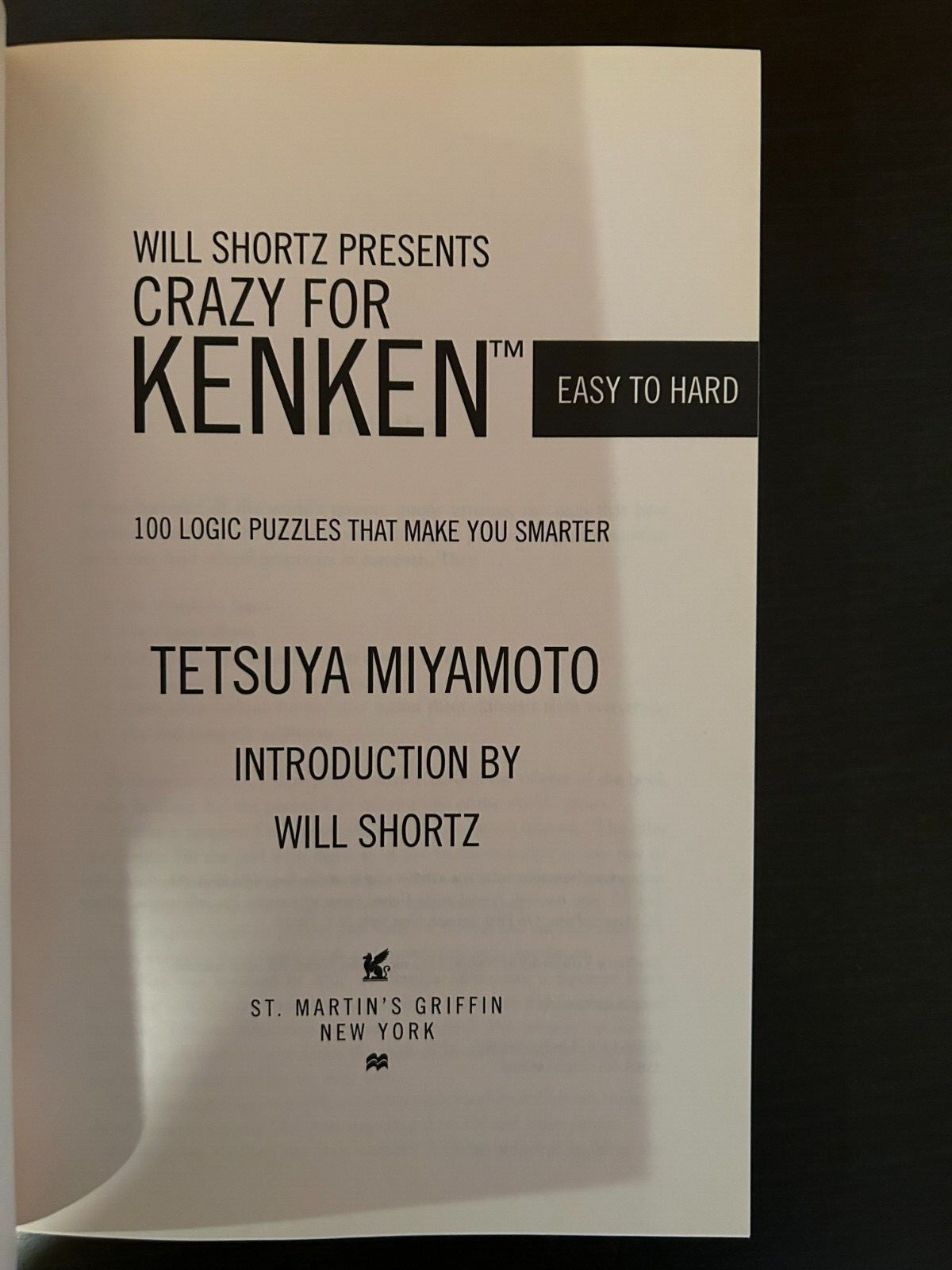 Crazy for KenKen created by Tetsuya Miyamoto