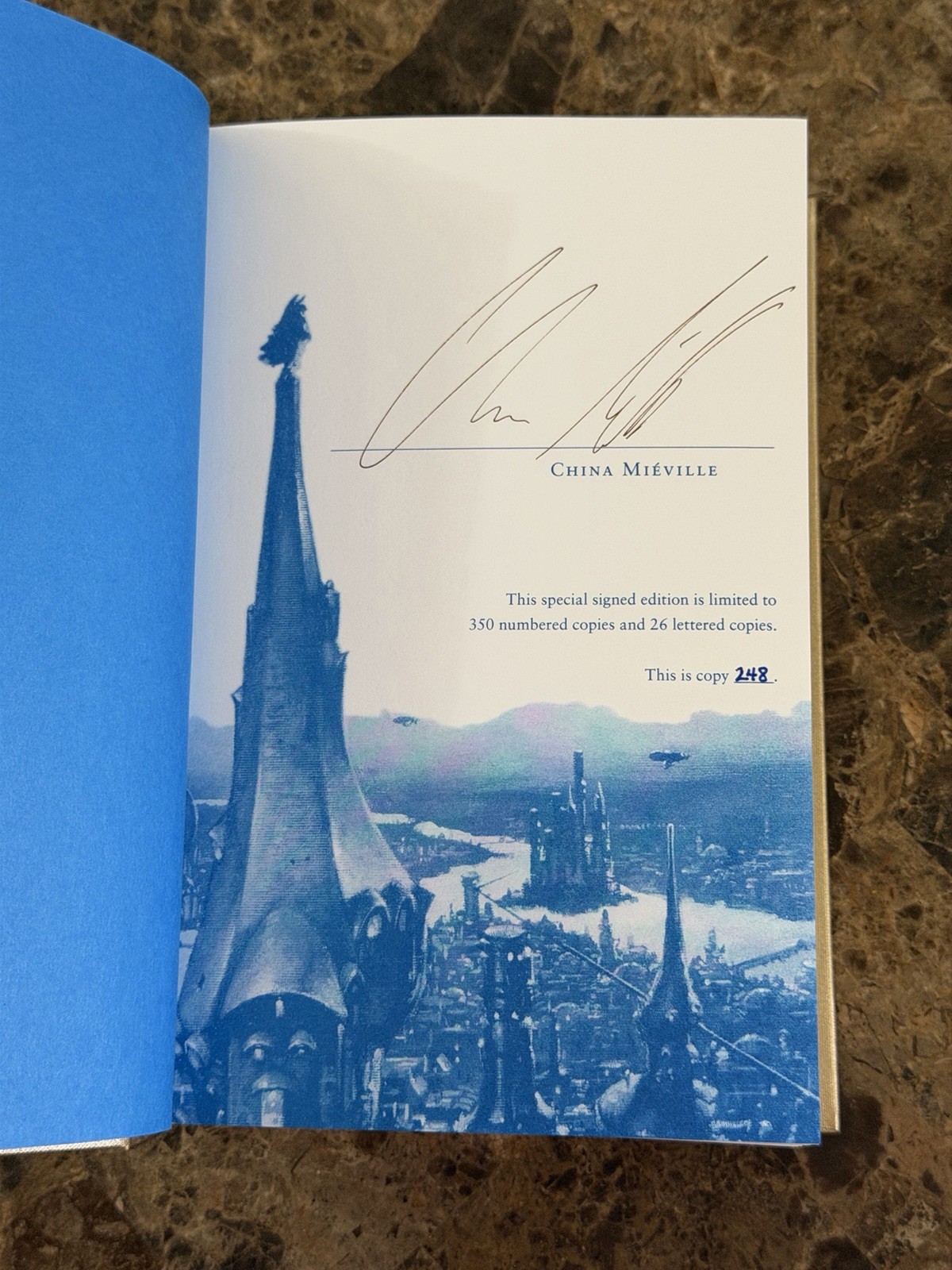 CHINA MIEVILLE PERDIDO STREET STATION SUBTERRANEAN PRESS SIGNED NUMBERED
