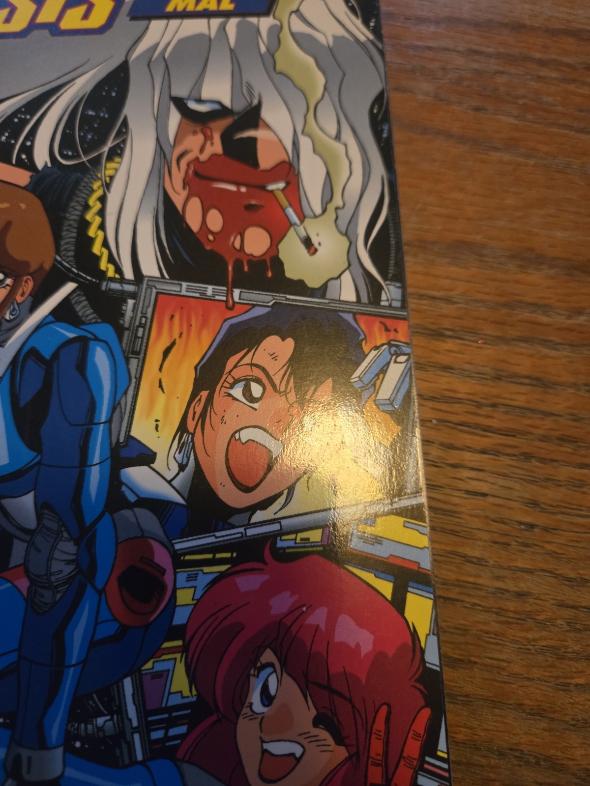 BUBBLEGUM CRISIS: GRAND MAL (Dark Horse 1995 US Collection TPB TP ~ Adam Warren)