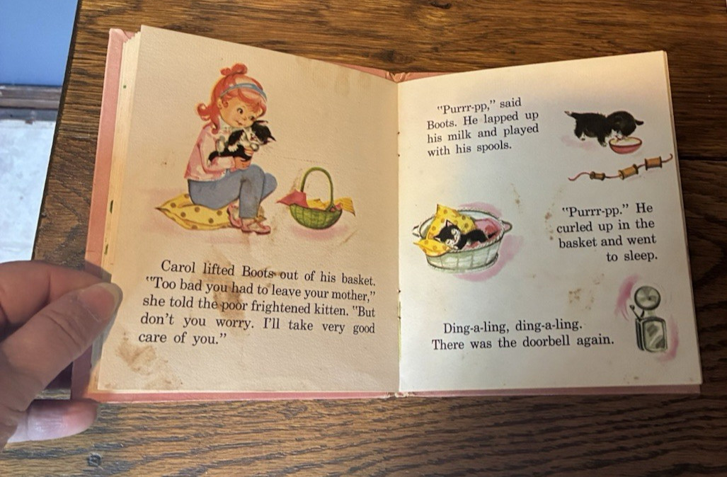 Whitman Tell A Tale Book Too Many Kittens by Mabel Watts – Vintage 1963
