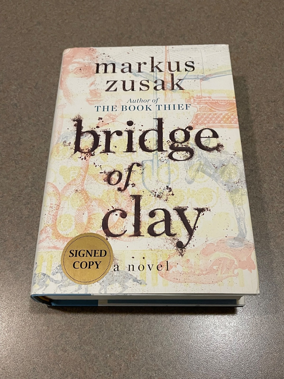 The Book Thief & Bridge of Clay *SIGNED* by Markus Zusak (Hardcover Editions)