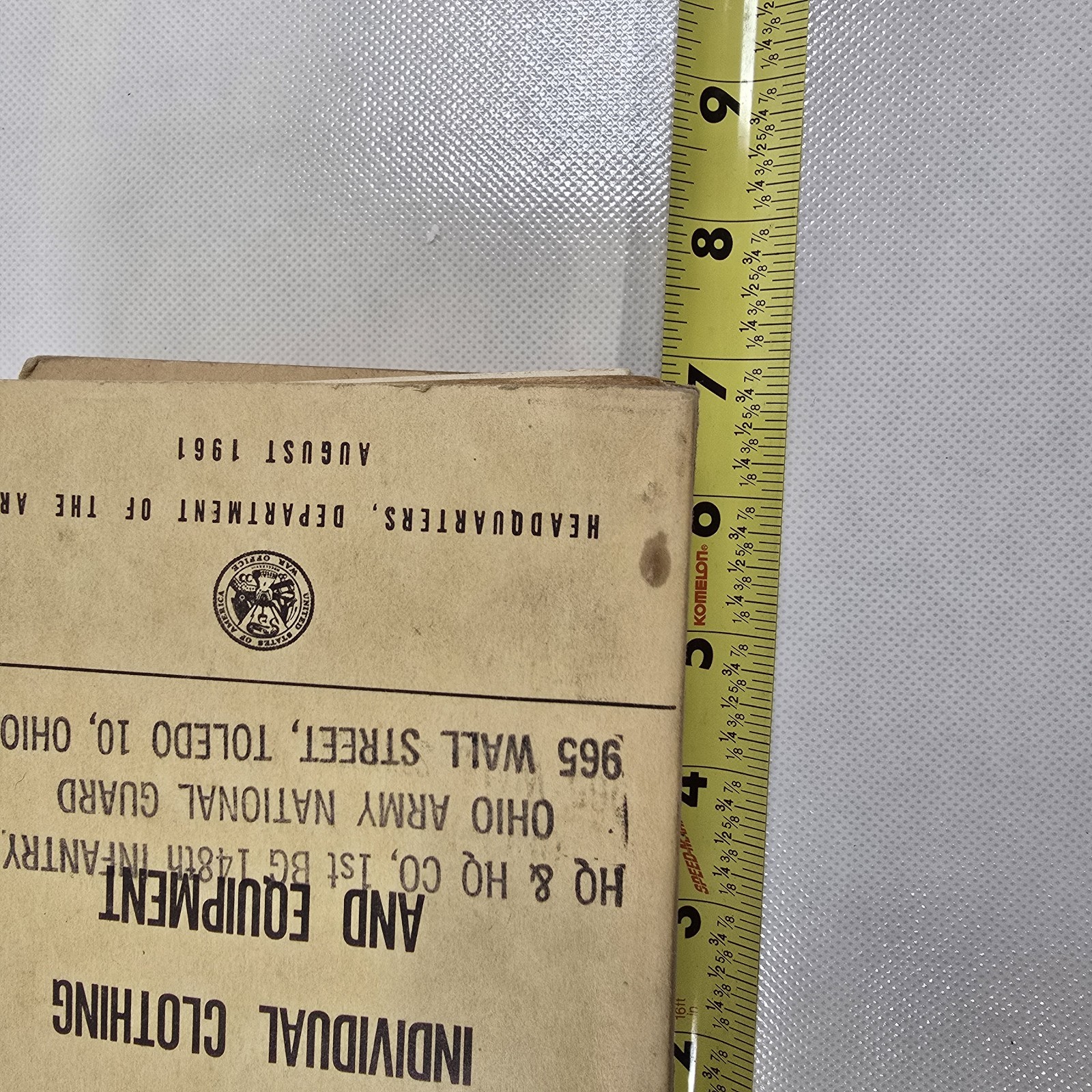 Army Manuals ~6 Bks 1946-1961