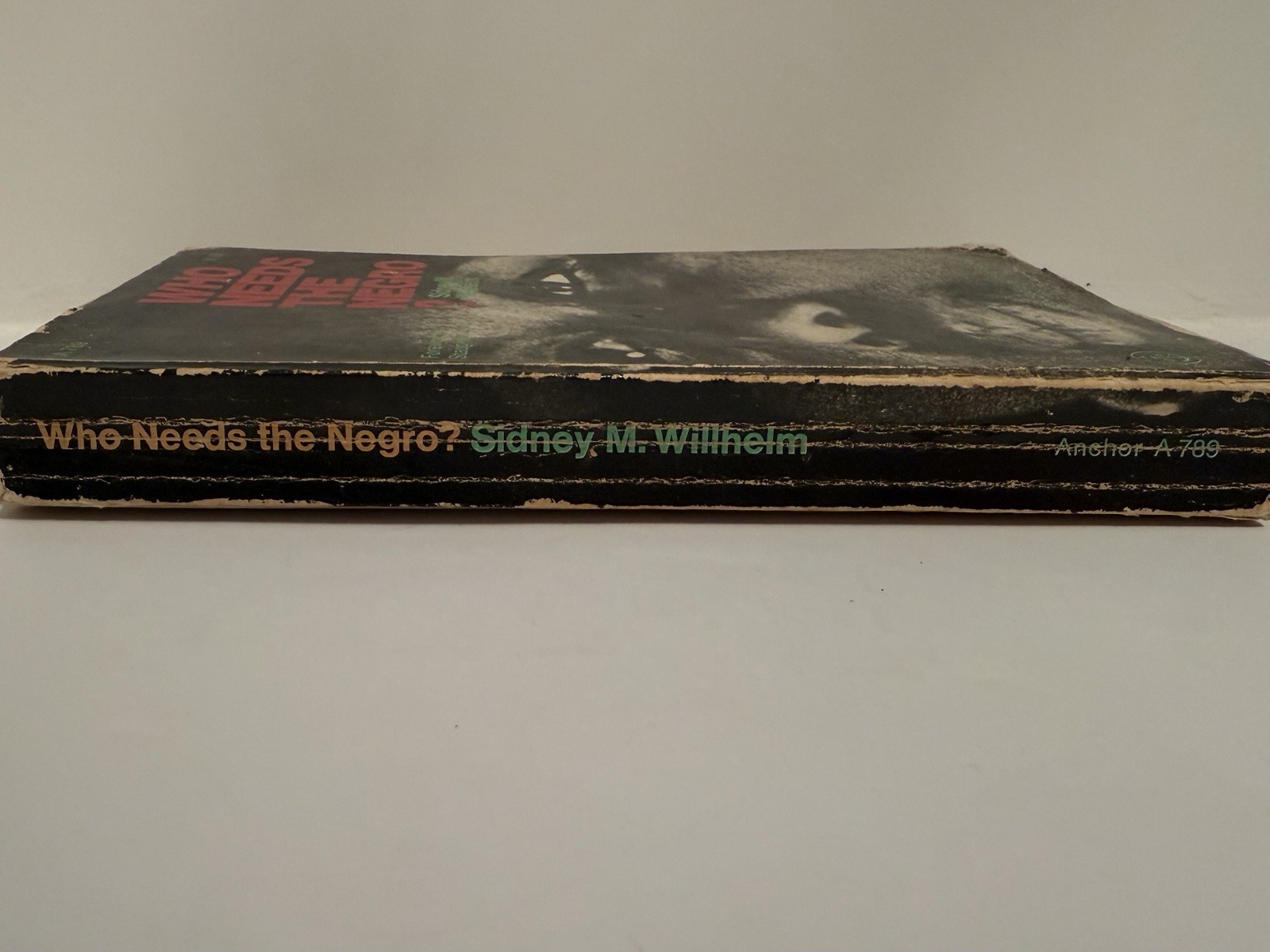 Who Needs the Negro? By Sidney M. Willhelm. See Description