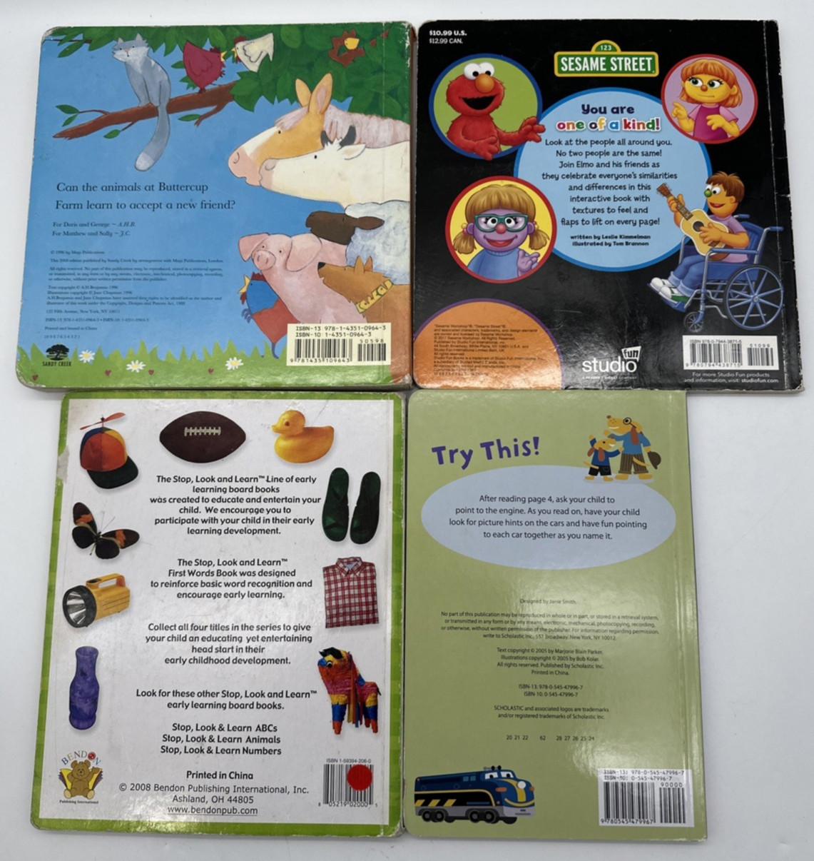 Lot of 15 Board Books Childrens Toddler Preschool Kids Mixed Titles Acceptable